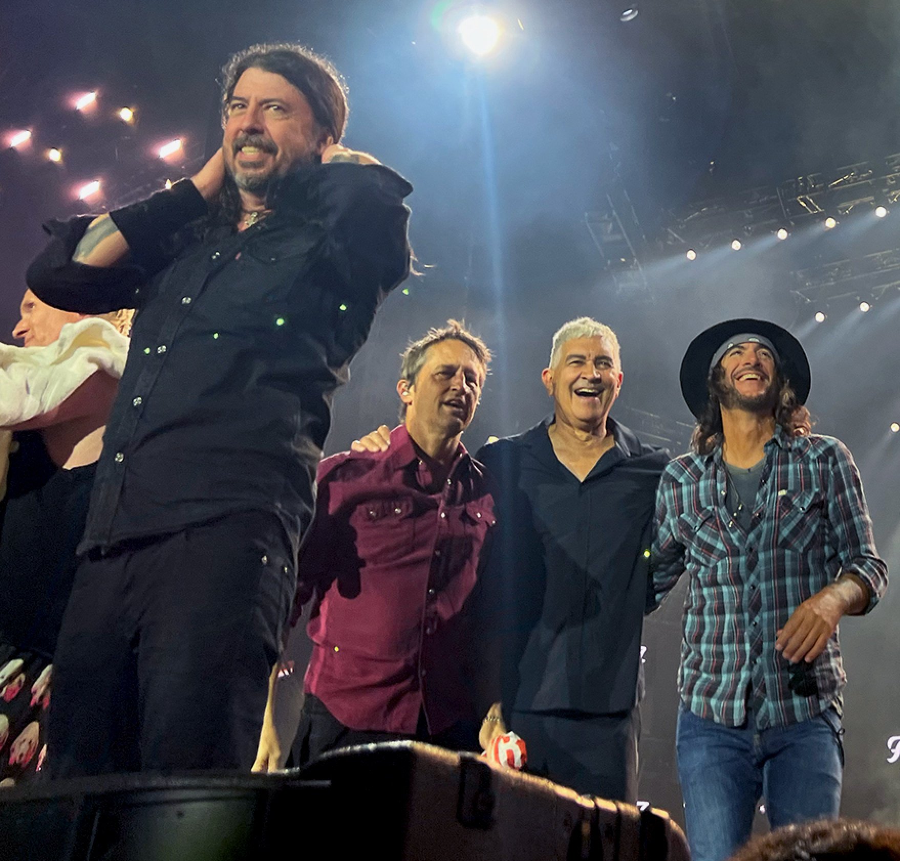 Foo Fighters on stage during their “Everything or Nothing at All” tour in Los Angeles on August 20, 2024. Photo: Facebook/Foo Fighters Foo Fighters on stage during their “Everything or Nothing at All” tour in Los Angeles on August 20, 2024. Photo: Facebook/Foo Fighters