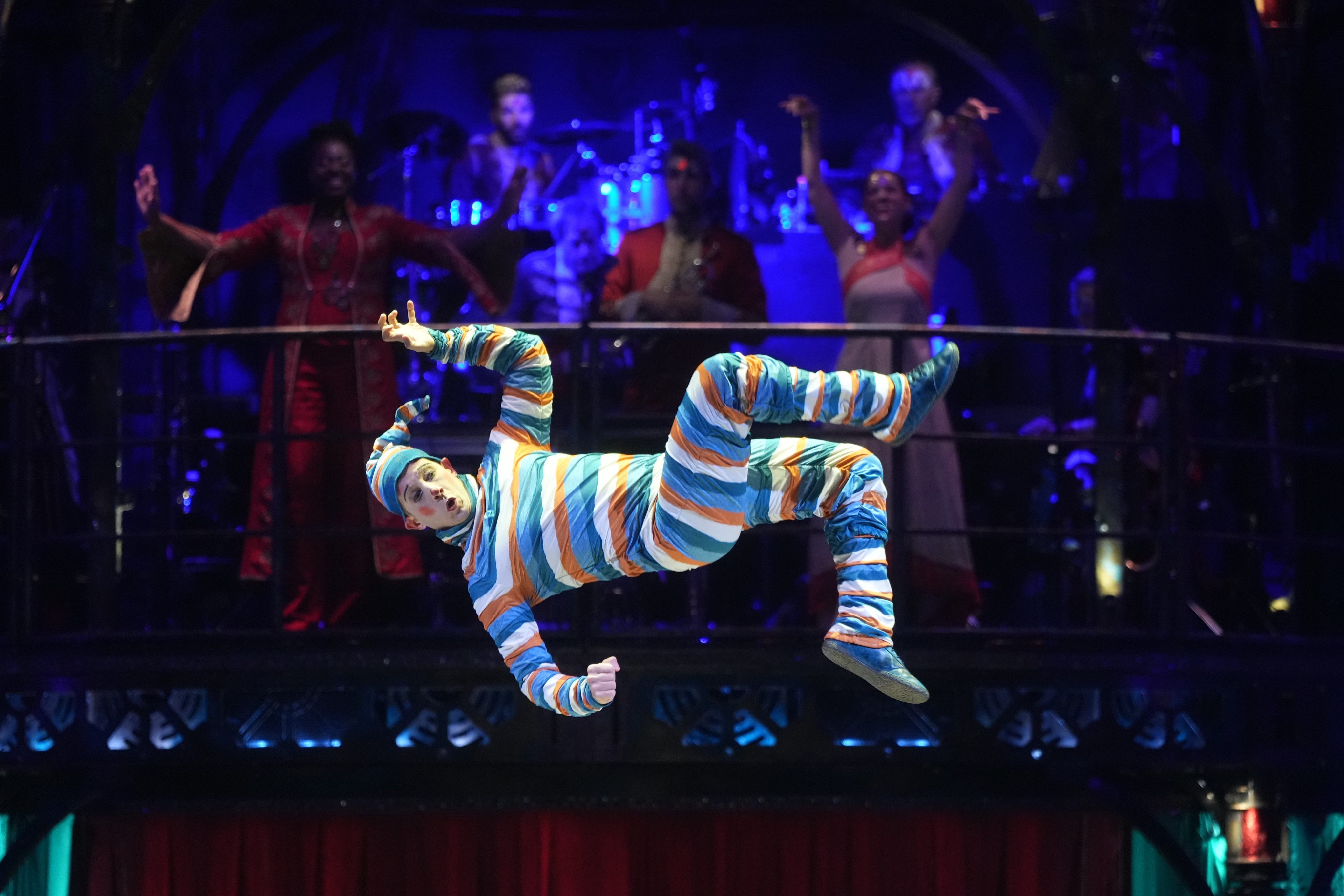 An acrobat performs a routine from Cirque du Soleil’s Kooza at Central Harbourfront Event Space. It is “the most ‘circus’ of all our circuses”, says Cirque’s chief show operations officer, Duncan Fisher. Photo: Sam Tsang
