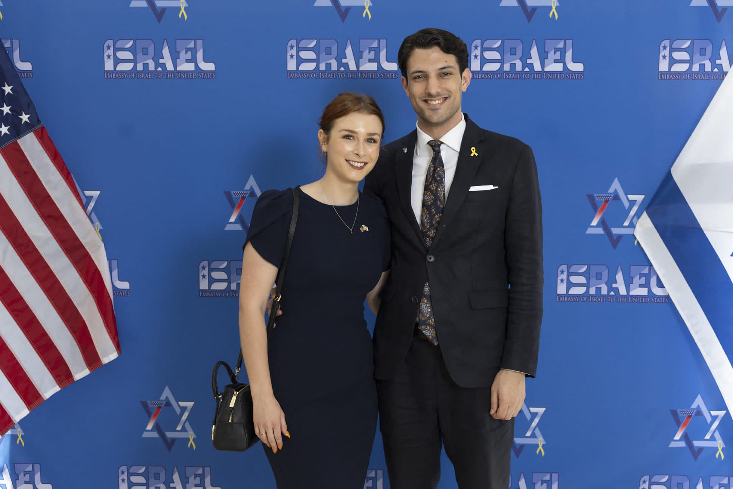 Victims Yaron Lischinsky and Sarah Milgrim were employees at the Israeli embassy. Photo: TNS