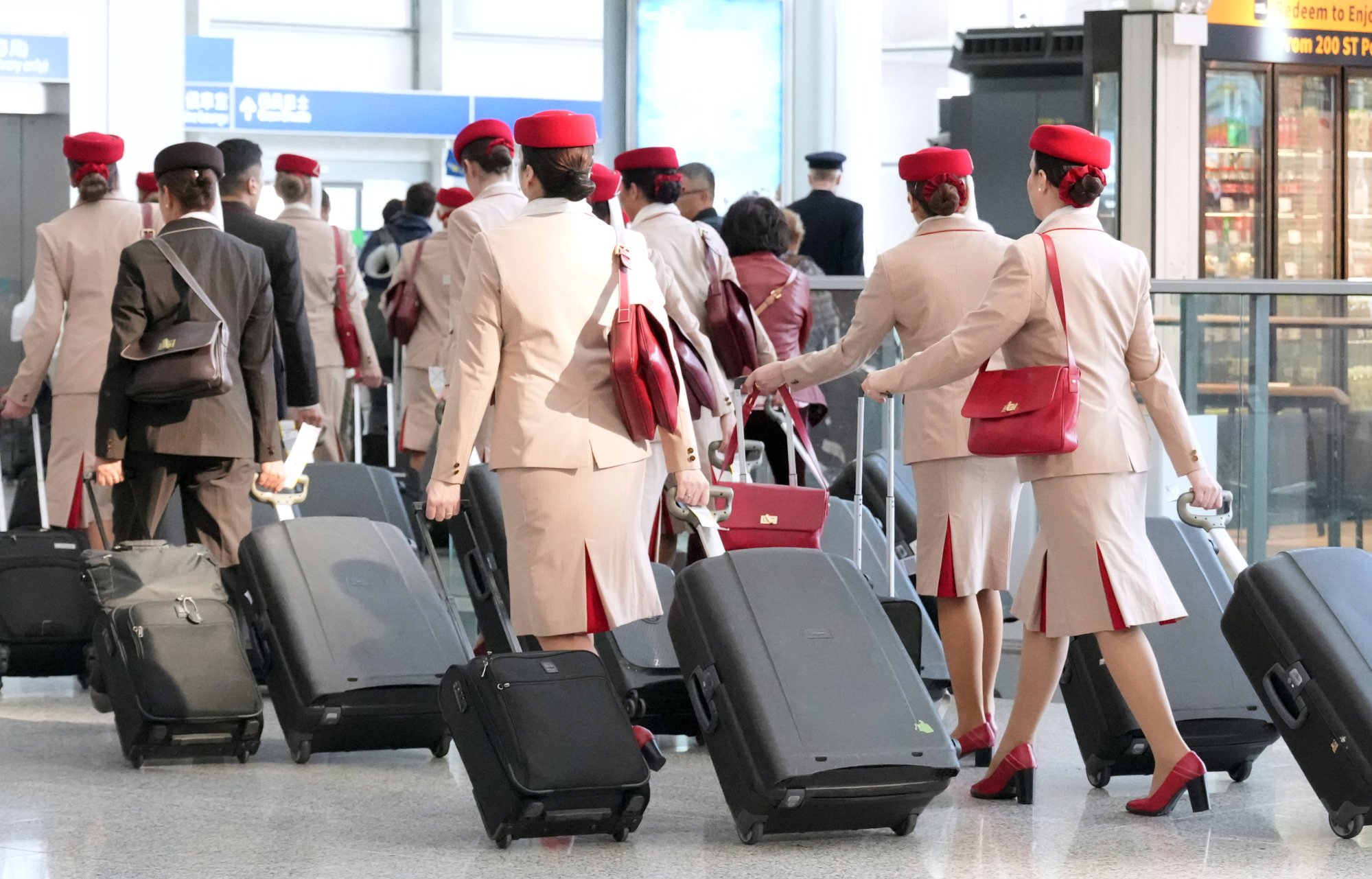 Dubai-based Emirates has announced a record-breaking pre-tax profit of US$6.2 billion for the 2024-25 financial year, with employees set to receive a 22-week bonus payout. Photo: May Tse Dubai-based Emirates has announced a record-breaking pre-tax profit of US$6.2 billion for the 2024-25 financial year, with employees set to receive a 22-week bonus payout. Photo: May Tse