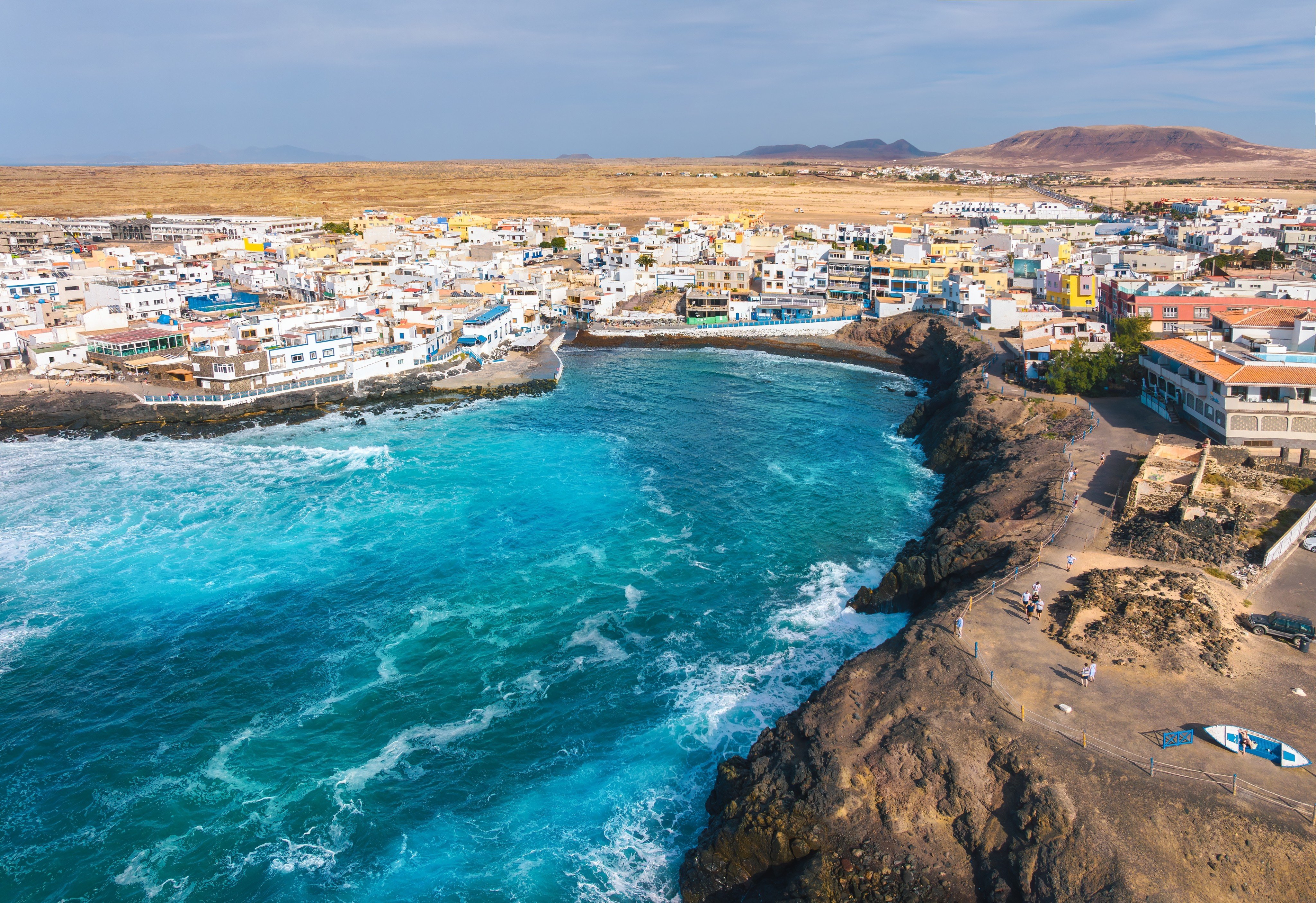 A fishing village on the Spanish island of Fuerteventura. File photo: Shutterstock