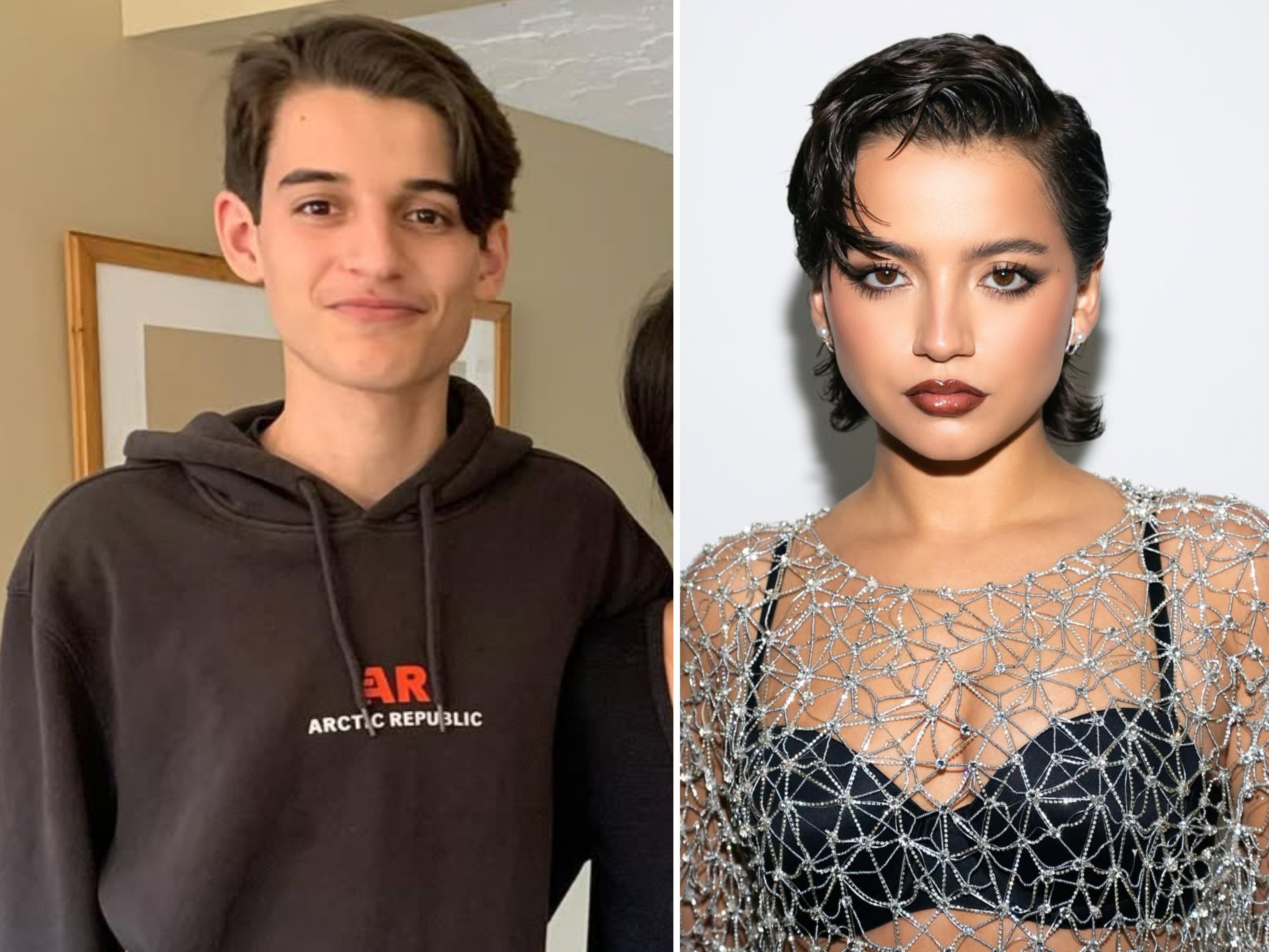 Record producer and actor Gyovanni Moner (left) is The Last Of Us star Isabela Merced’s brother. Photos: @kitkatyfamilia, @isabelamerced/Instagram