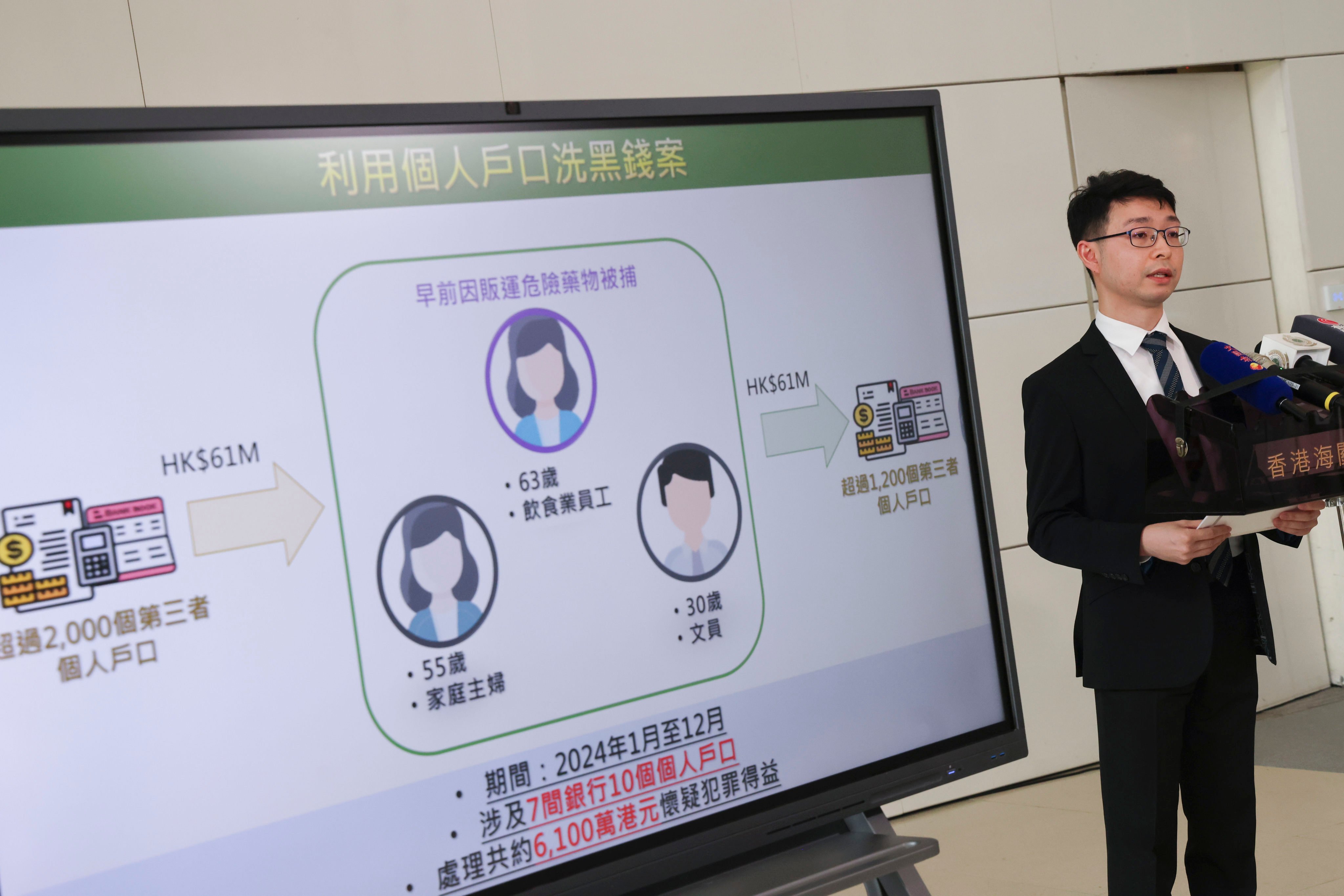 Initial investigations show that the trio did not know each other, officials have said. Photo: Jelly Tse