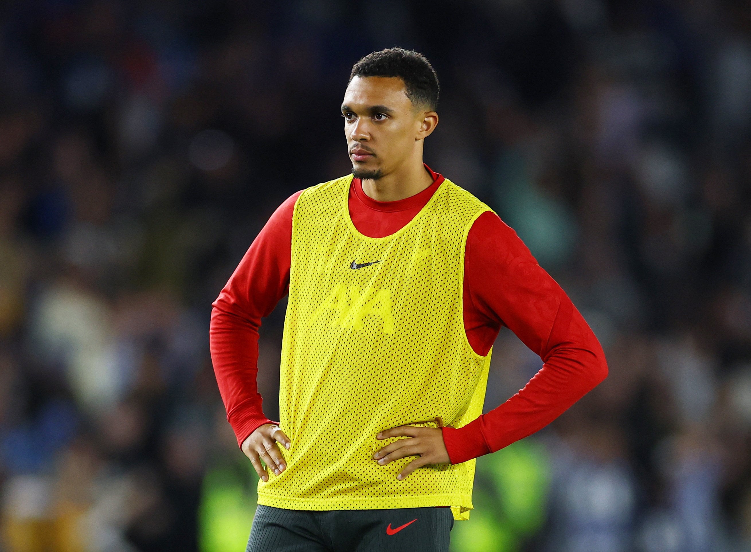 Trent Alexander-Arnold, who is leaving Liverpool at the end of the campaign, may have played his final match for his boyhood club. Photo: Reuters