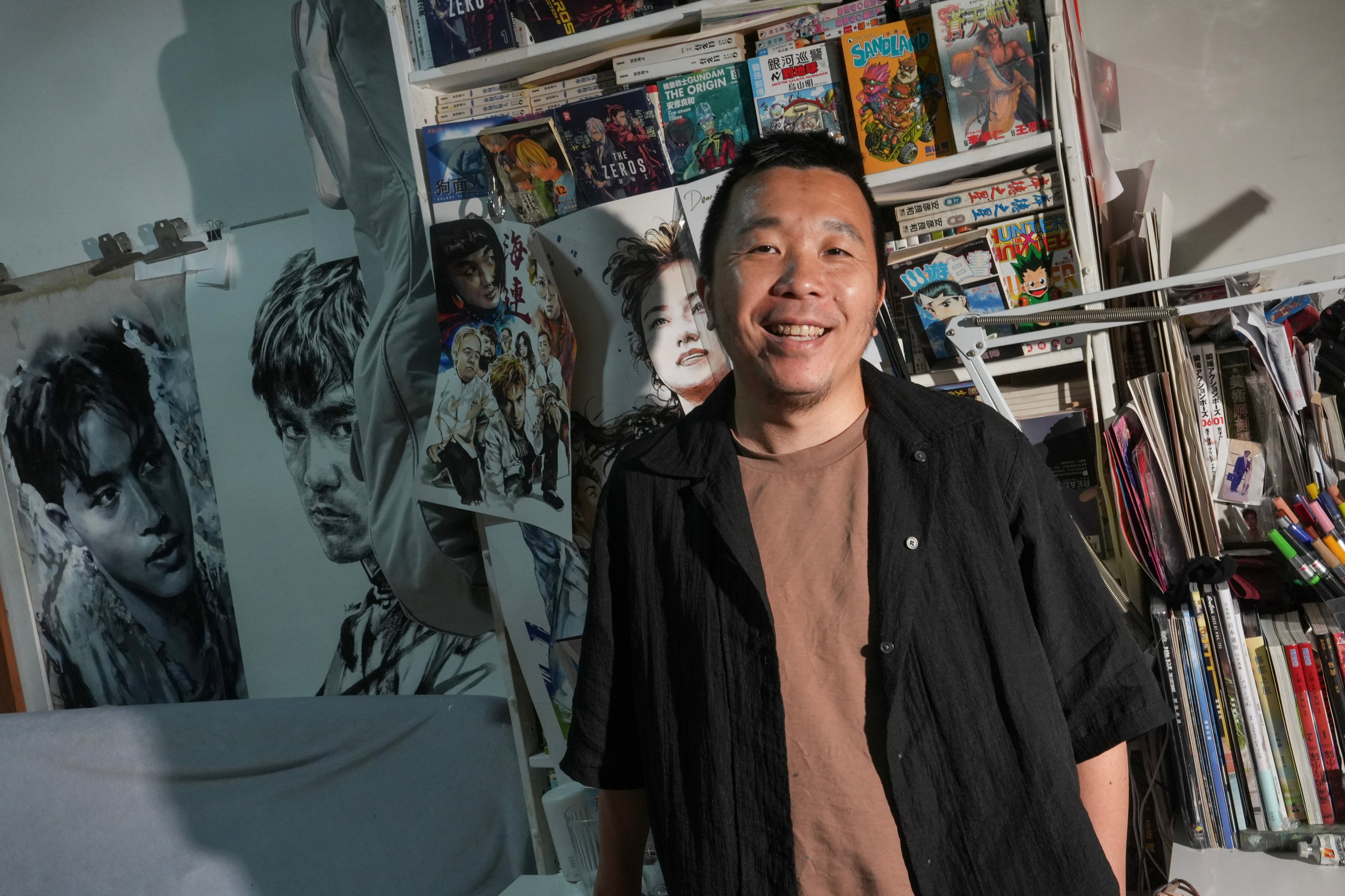Man Tsang Wai-man is a Hong Kong comic artist, who collaborated with Disney to adapt a book, “Star Wars: Thrawn”, into a graphic novel. Photo: Sun Yeung