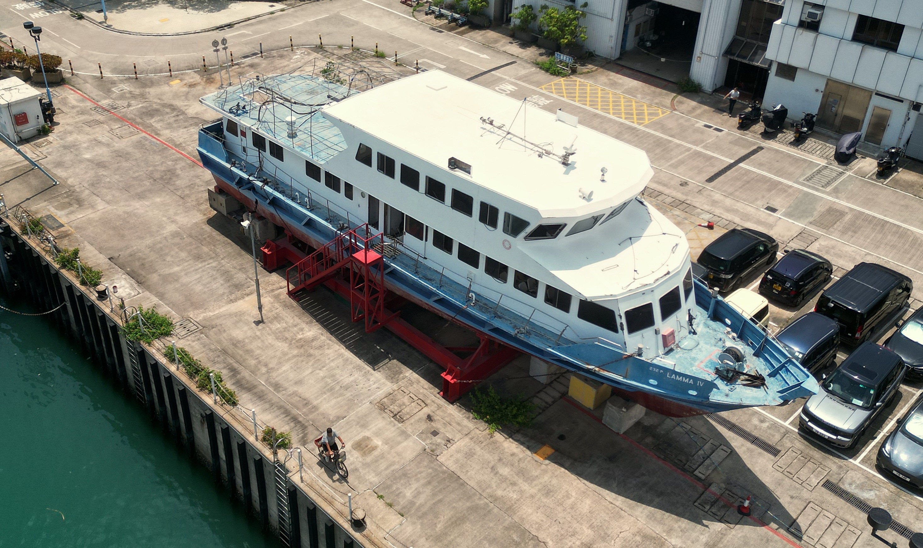 The Lamma IV ferry sank in less than two minutes, resulting in 39 deaths. Photo: Elson Li
