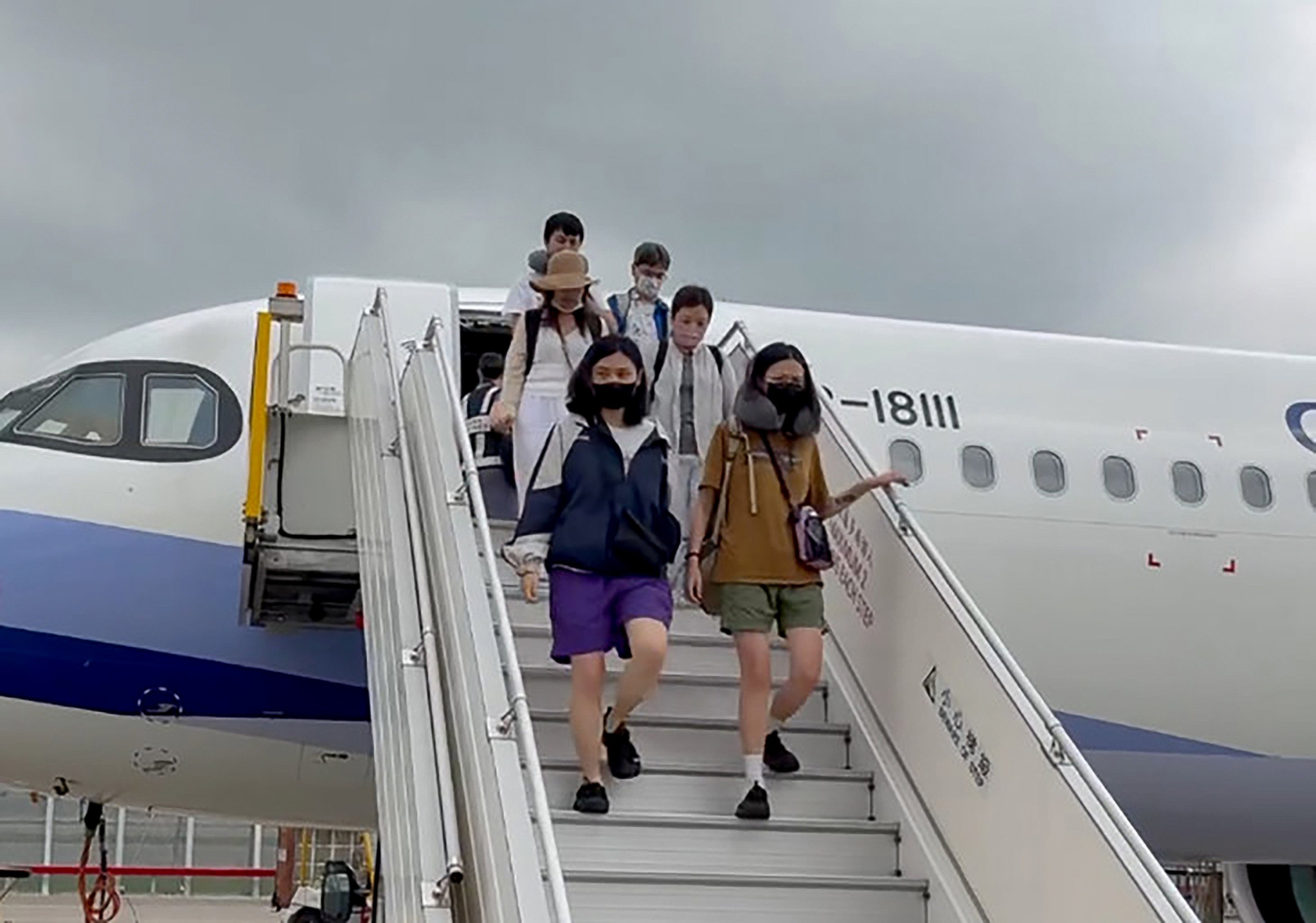 Authorities say the plane requested “local standby” at Hong Kong International Airport at around 9am. Photo: Threads/Wooflion