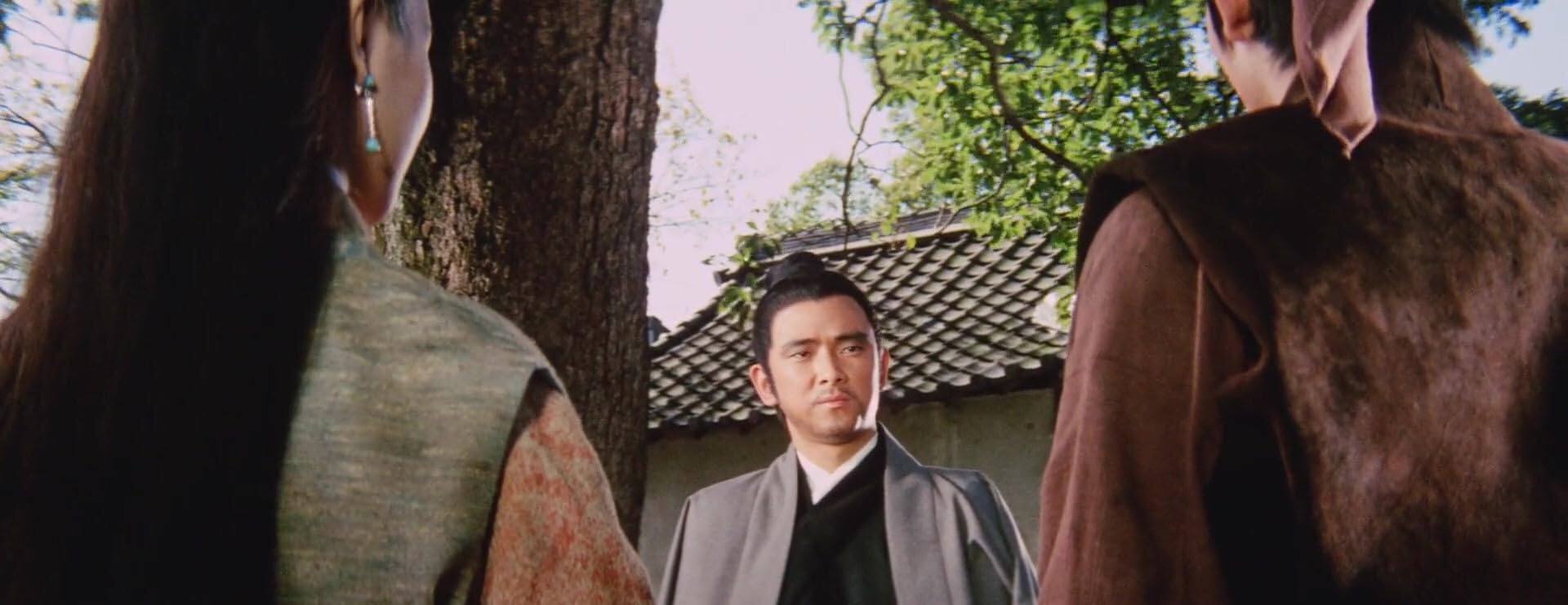 Jimmy Wang Yu in a still from Zatoichi and the One-Armed Swordsman (1971). Photo: Online
