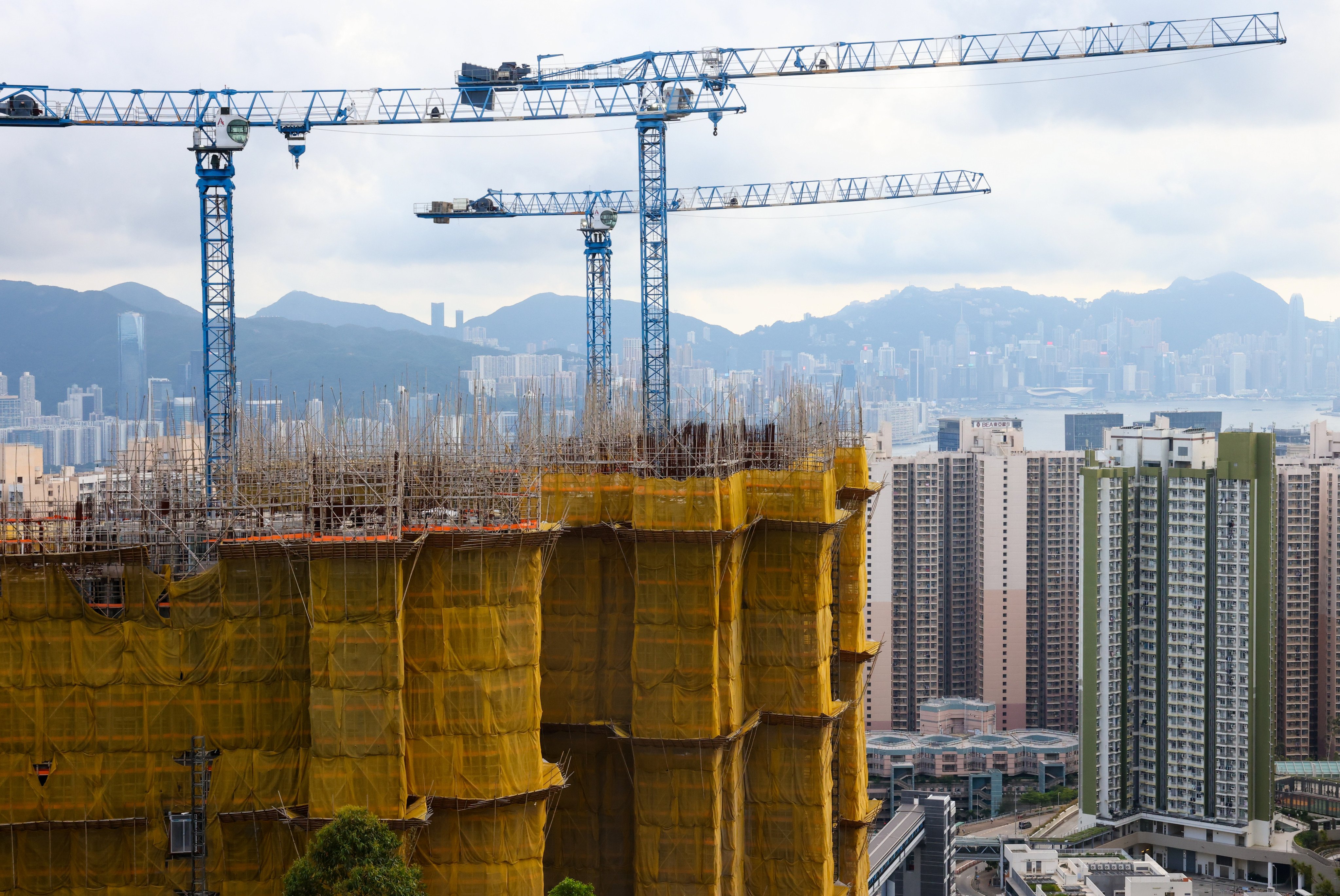 The construction site for CK Asset’s Anderson Road project was recently linked to an alleged bribery scandal. Photo: Dickson Lee