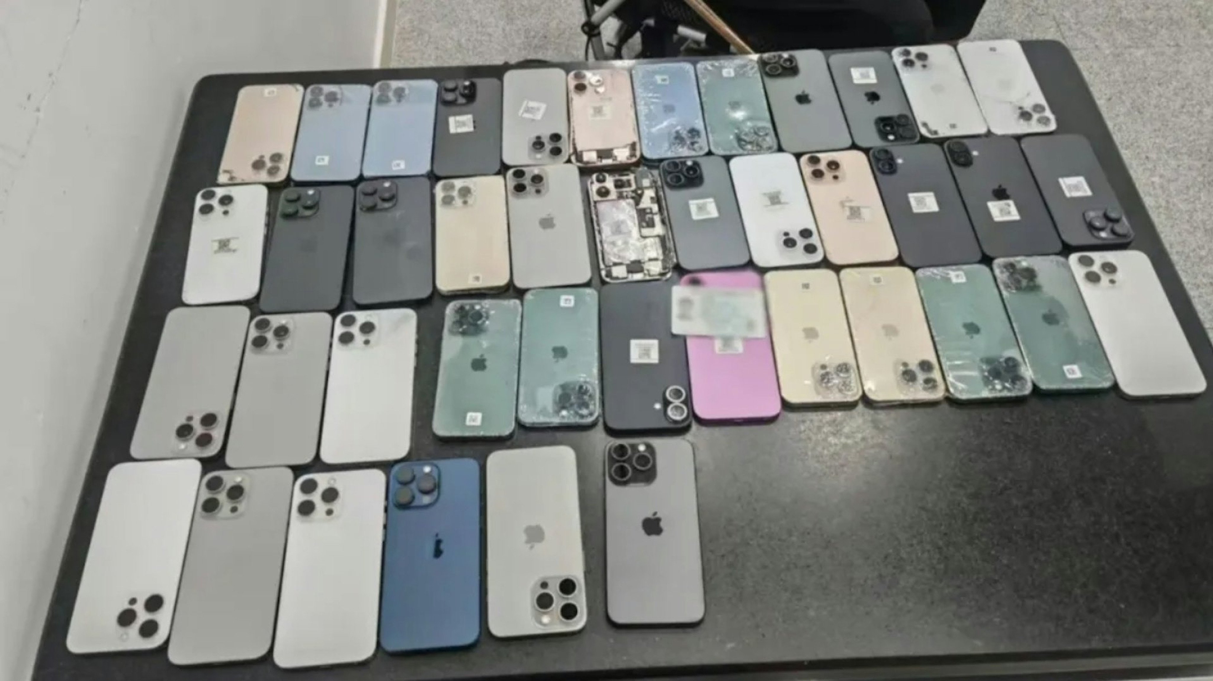 Evidence seized during the operation Photo: China Customs