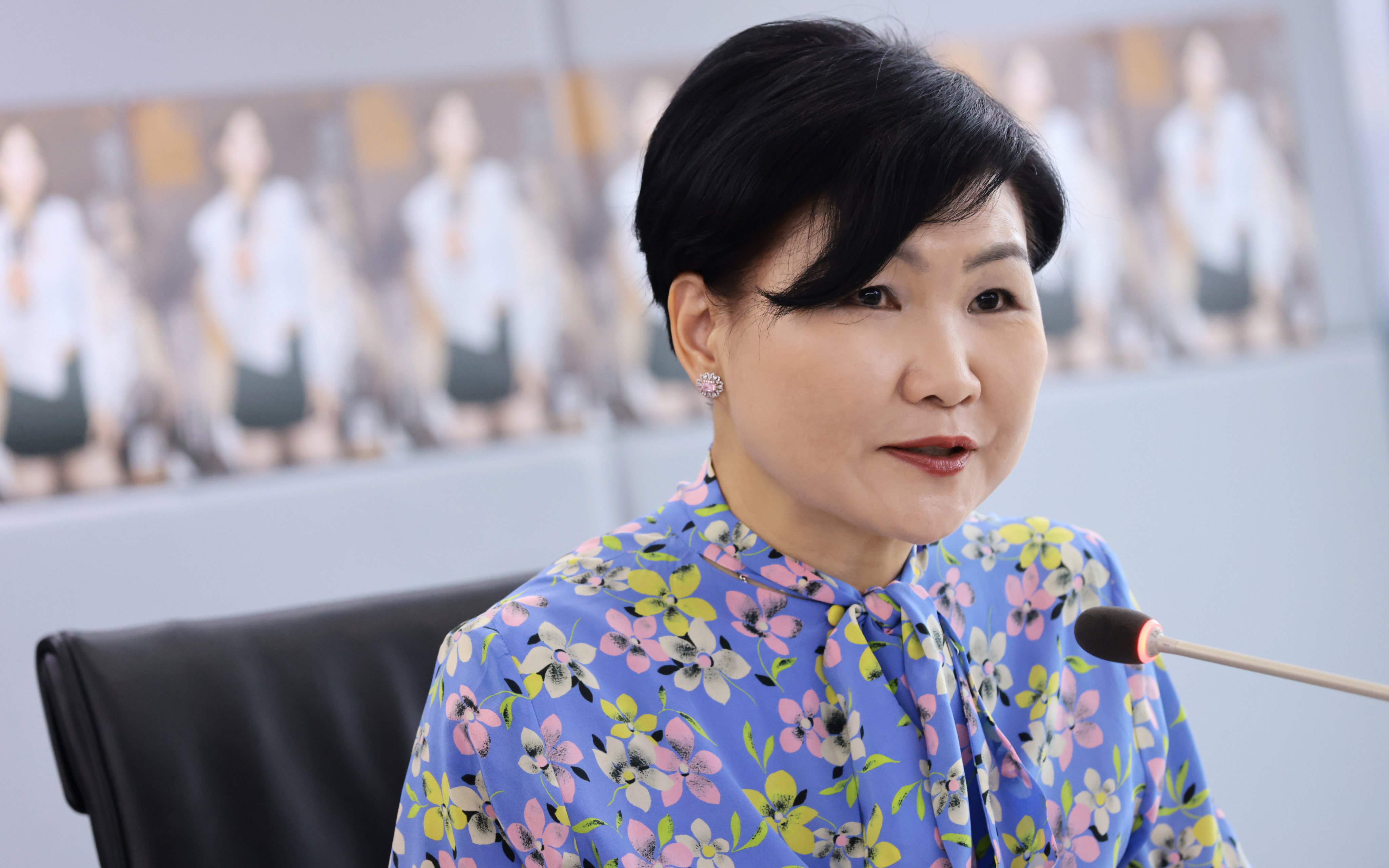 Former chief executive of the Hong Kong Consumer Council Gilly Wong has said her decision to quit earlier this month was “absolutely unrelated” to a controvery last year involving Nongfu Spring, one of mainland China’s biggest bottled water companies. Photo: May Tse