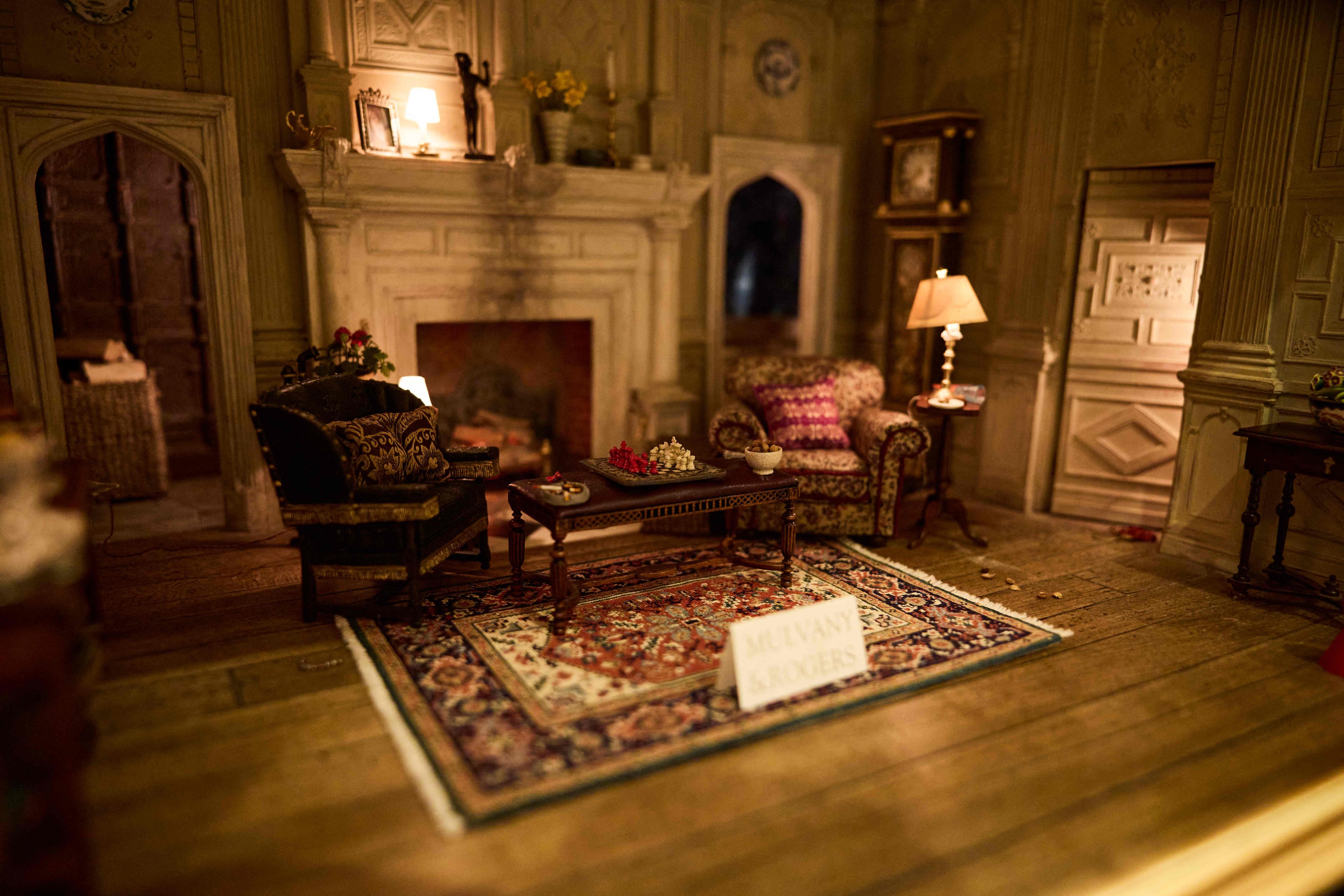 A room in a doll’s house. Photo: AFP