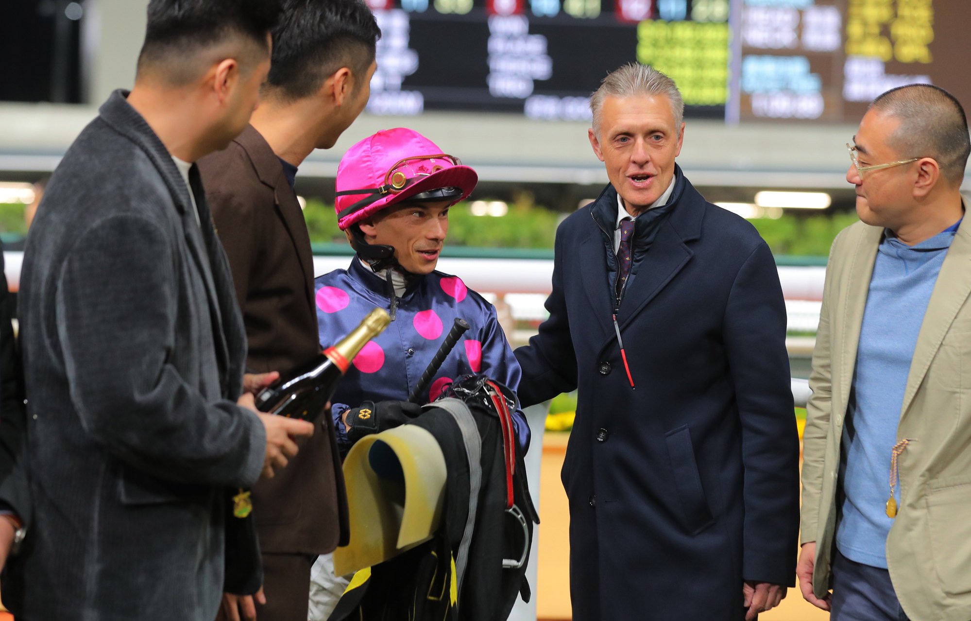 Trainer Mark Newnham has built up a good partnership with jockey Alexis Badel.