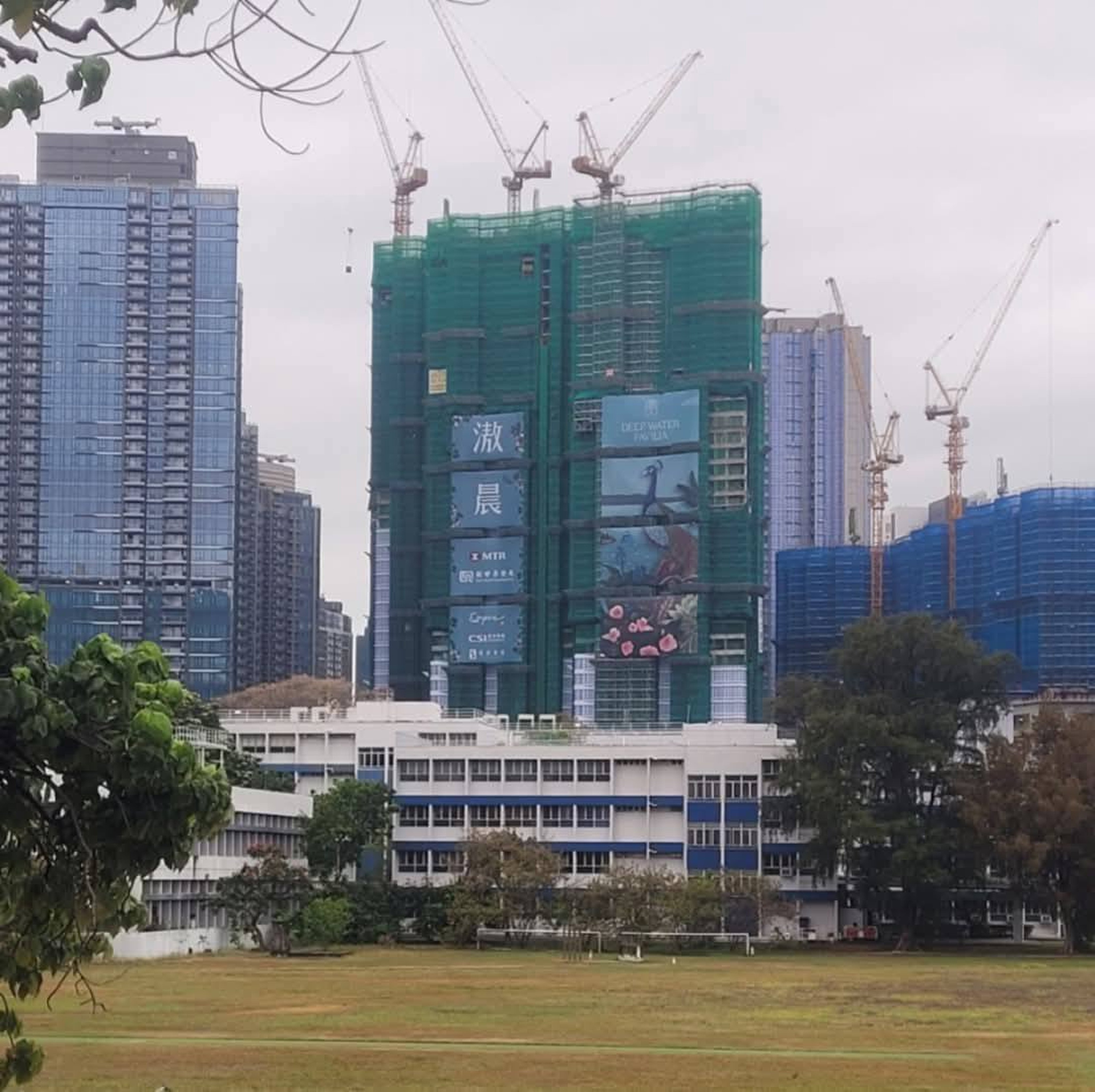 The 447-unit Deep Water Pavilia project in Wong Chuk Hang is jointly developed by a consortium led by New World Development. Photo: Handout