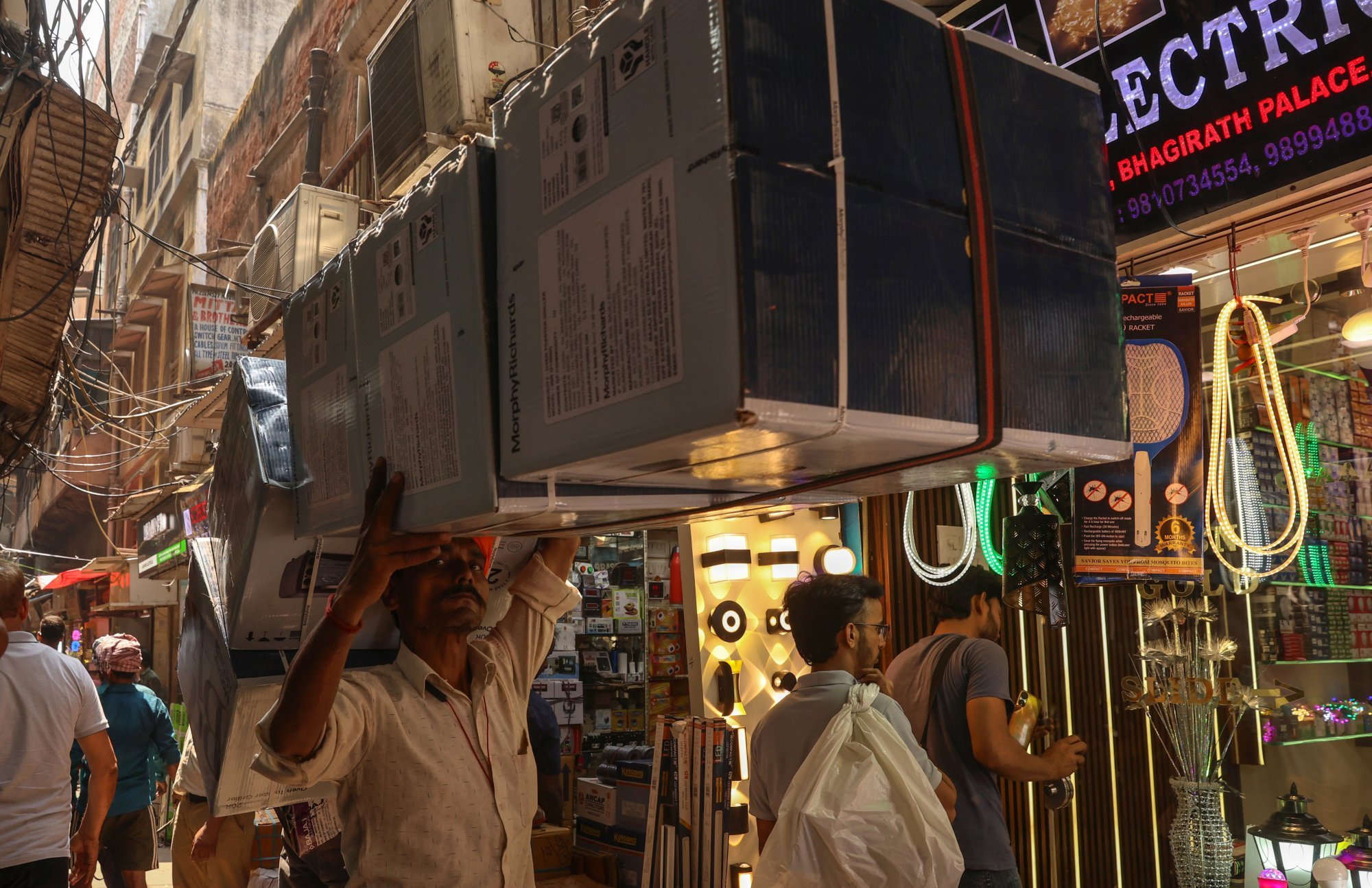 Industry players in India have called on the government to trim red tape and boost financial incentives for businesses. Photo: EPA-EFE Industry players in India have called on the government to trim red tape and boost financial incentives for businesses. Photo: EPA-EFE