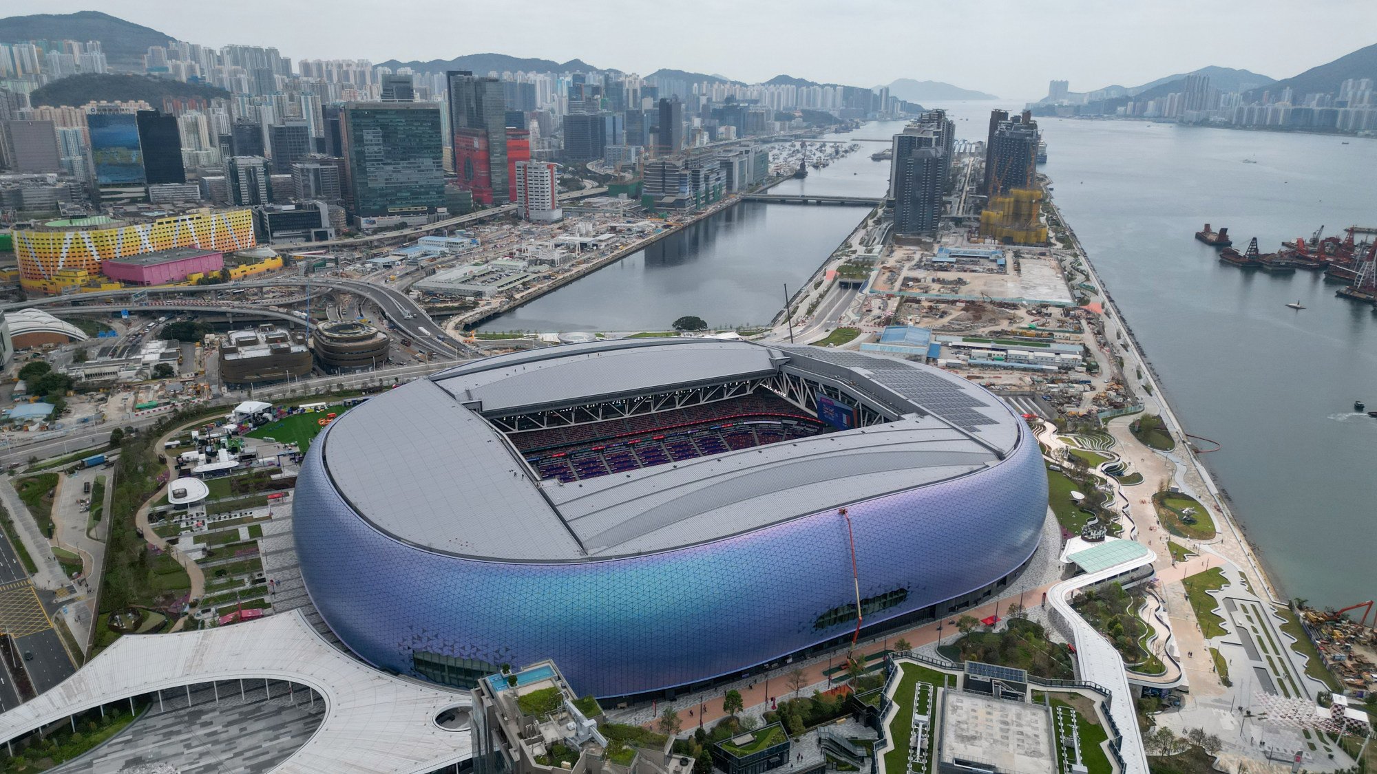 Hong Kong’s Kai Tak Stadium is also set to host Blackpink on January 24 and 25 next year. Photo: May Tse Hong Kong’s Kai Tak Stadium is also set to host Blackpink on January 24 and 25 next year. Photo: May Tse