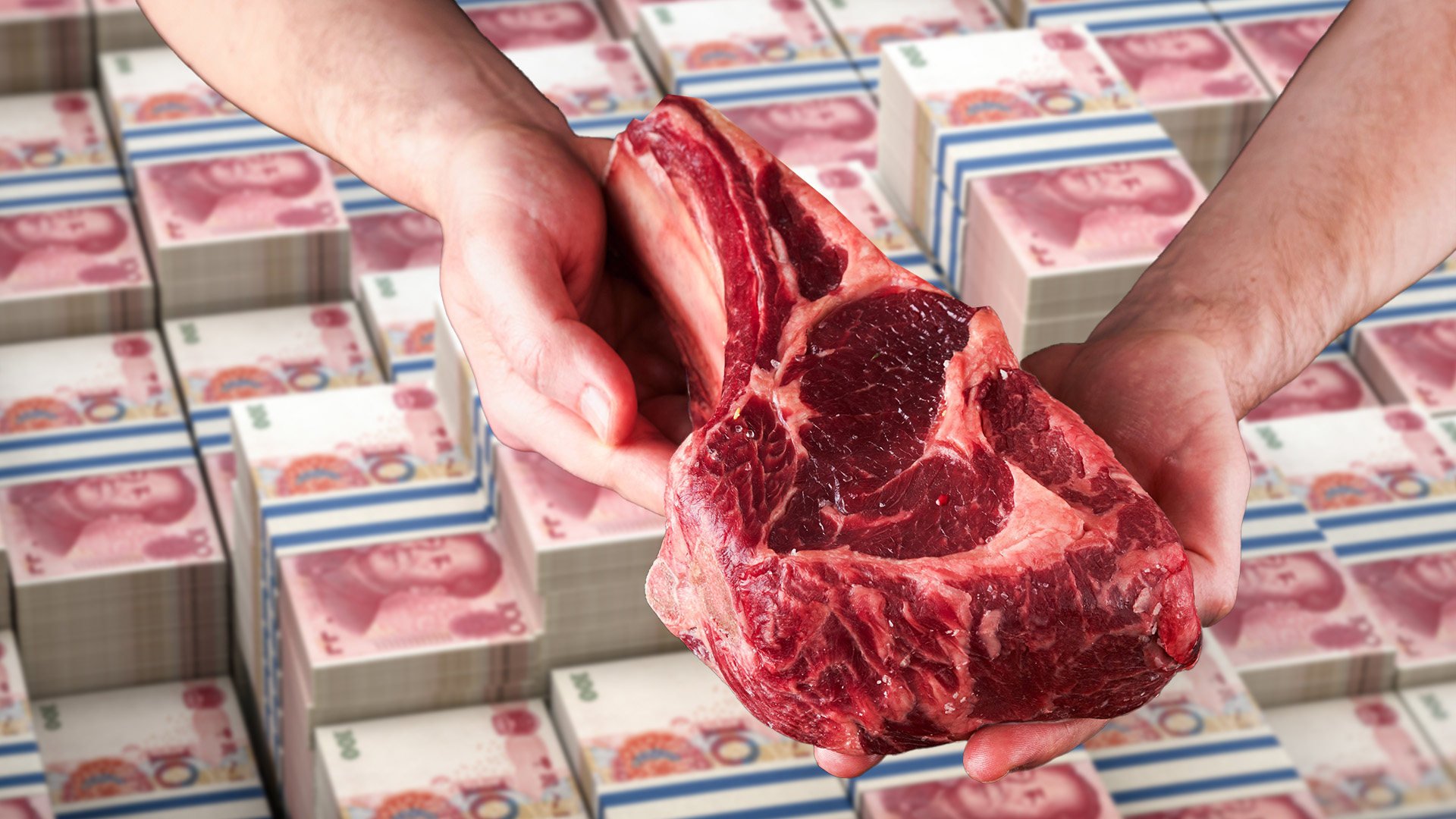 About 2,000 individuals in China pumped cash into a cattle-raising business online and found that the only form in which they could get a return on their investment was beef, sparking a police probe. Photo: SCMP composite/Shutterstock