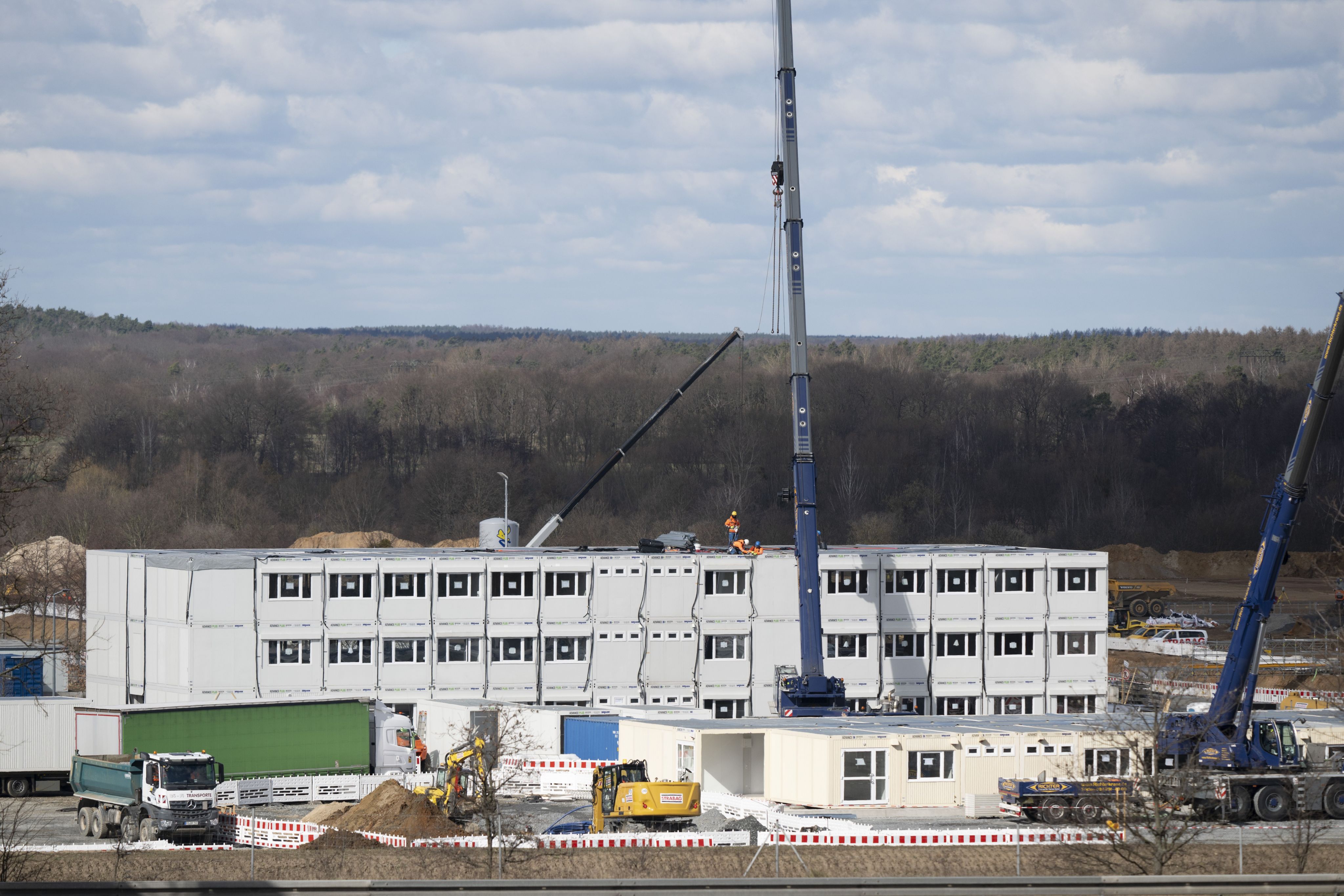 The site of a future chip factory of TSMC in Dresden, Germany. Photo: dpa