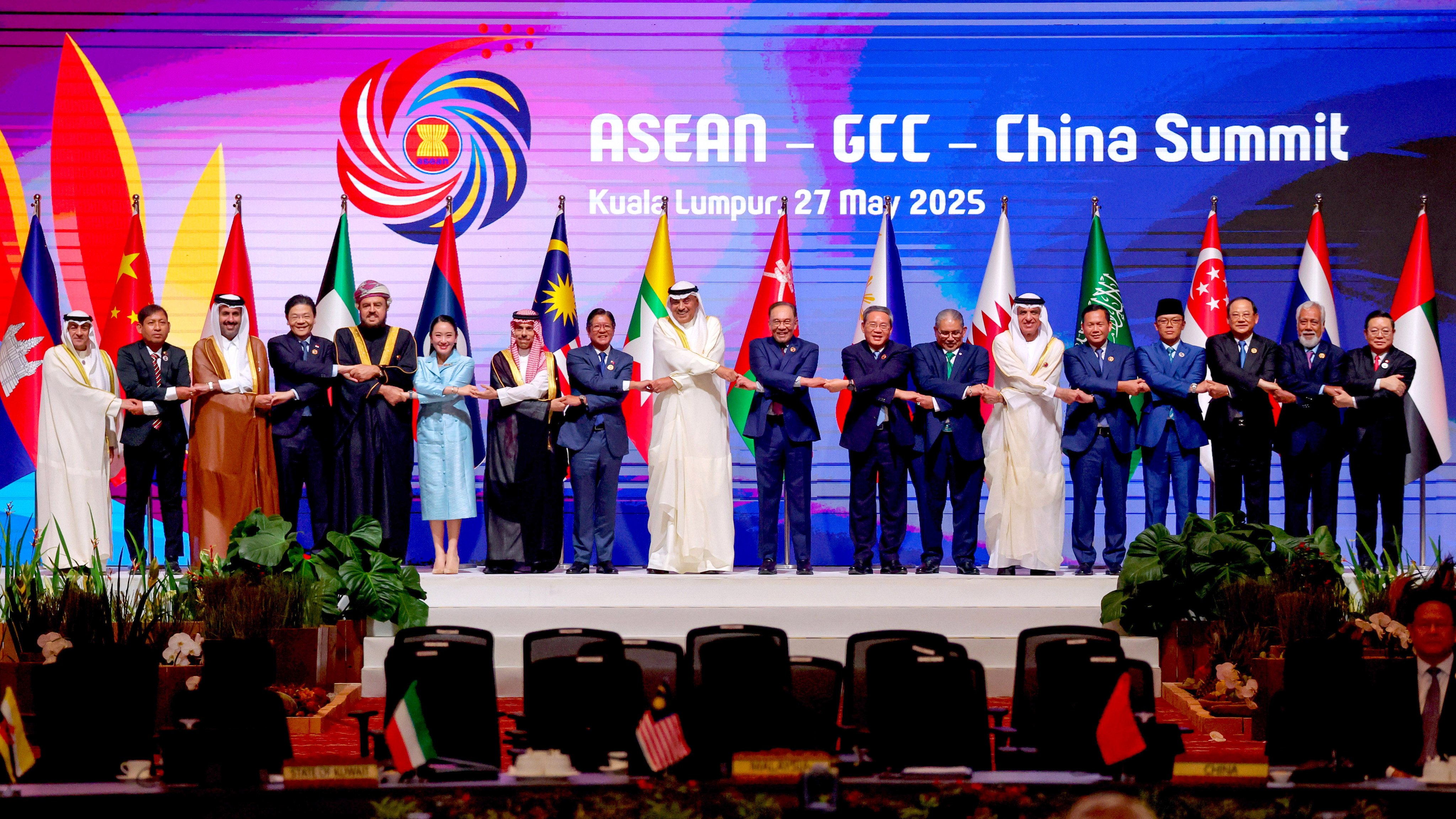 Chinese Premier Li Qiang attended an inaugural three-way summit in Kuala Lumpur on Tuesday, calling it “a groundbreaking initiative” in cross-regional cooperation. Photo: EPA-EFE