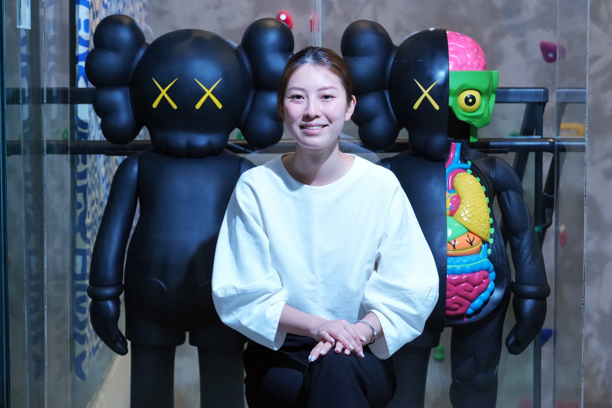Sabrina Chien Xuanrui, who is an art adviser to Kenneth, says toys have become valuable for their aesthetics, relevance and backstory. Photo: May Tse Sabrina Chien Xuanrui, who is an art adviser to Kenneth, says toys have become valuable for their aesthetics, relevance and backstory. Photo: May Tse