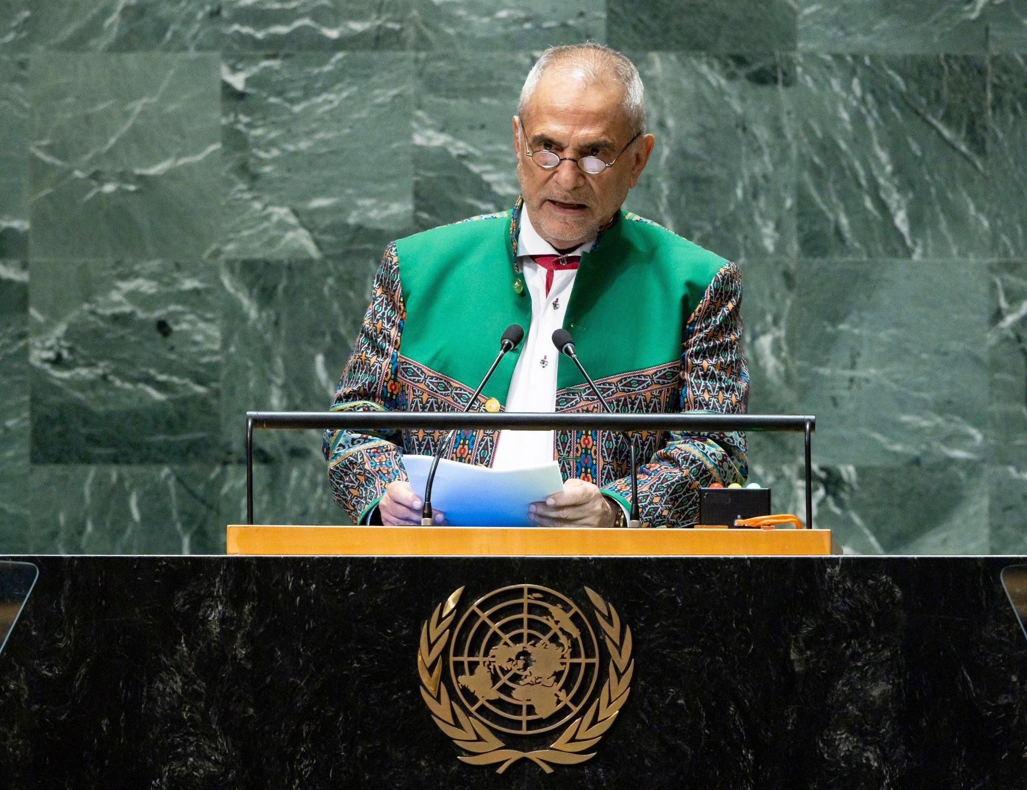 East Timor’s President Jose Ramos-Horta speaks at the UN in New York in 2023. The country is seeking Asean membership. Photo: EPA-EFE East Timor’s President Jose Ramos-Horta speaks at the UN in New York in 2023. The country is seeking Asean membership. Photo: EPA-EFE