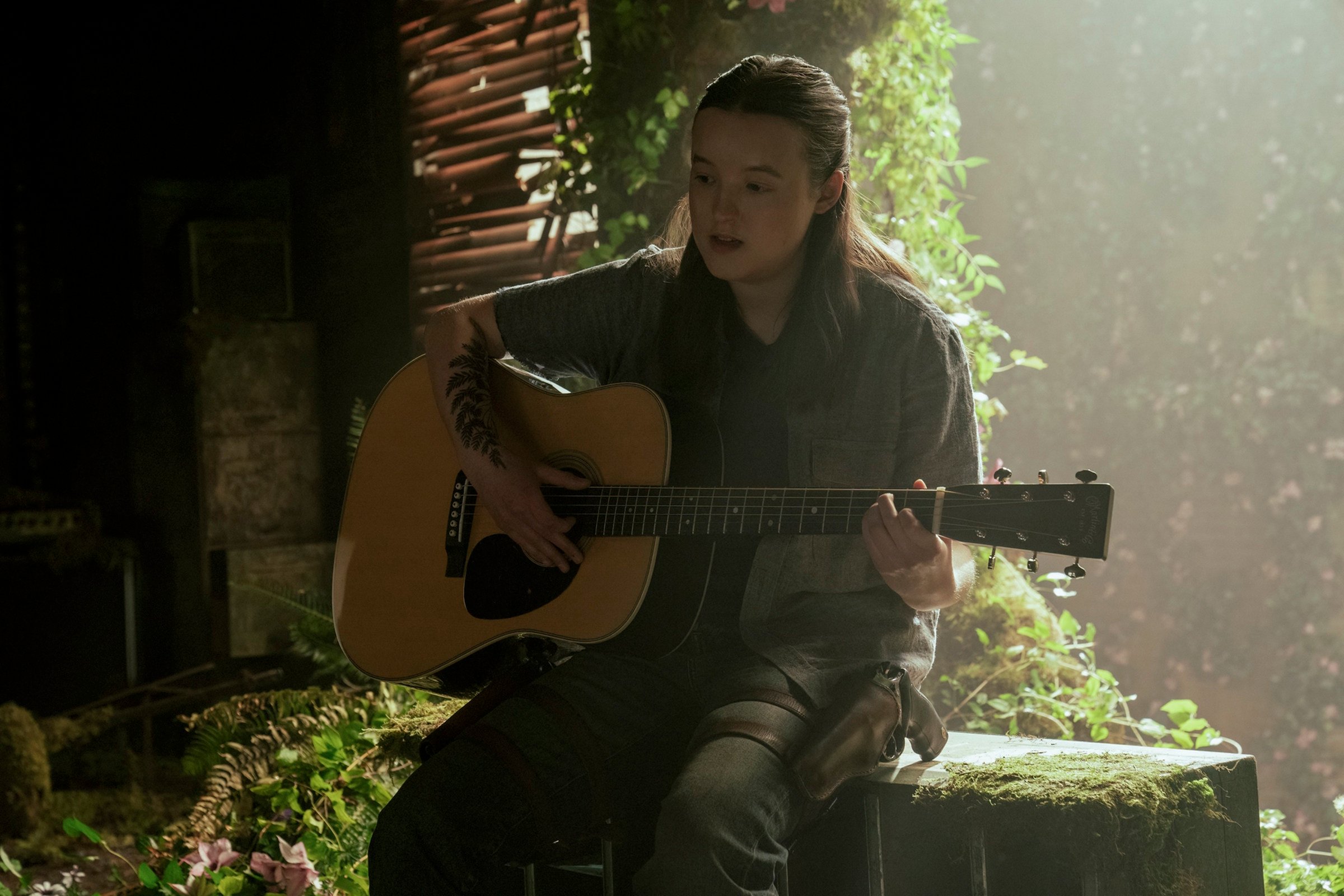Bella Ramsey as Ellie in a still from season 2 of The Last of Us. Photo: TNS