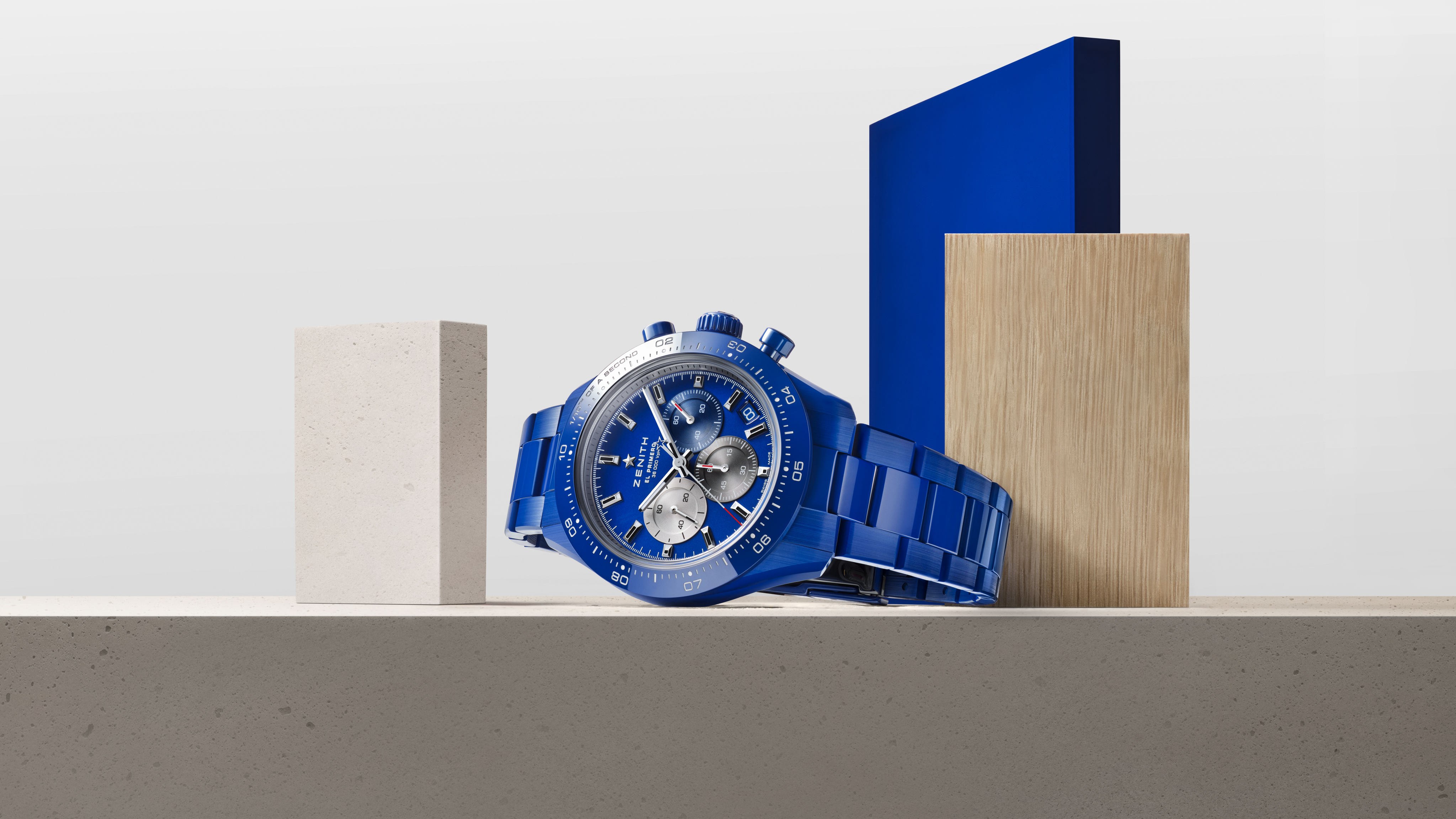 The Zenith Chronomaster Sport 160th Blue Ceramic. Photo: Handout