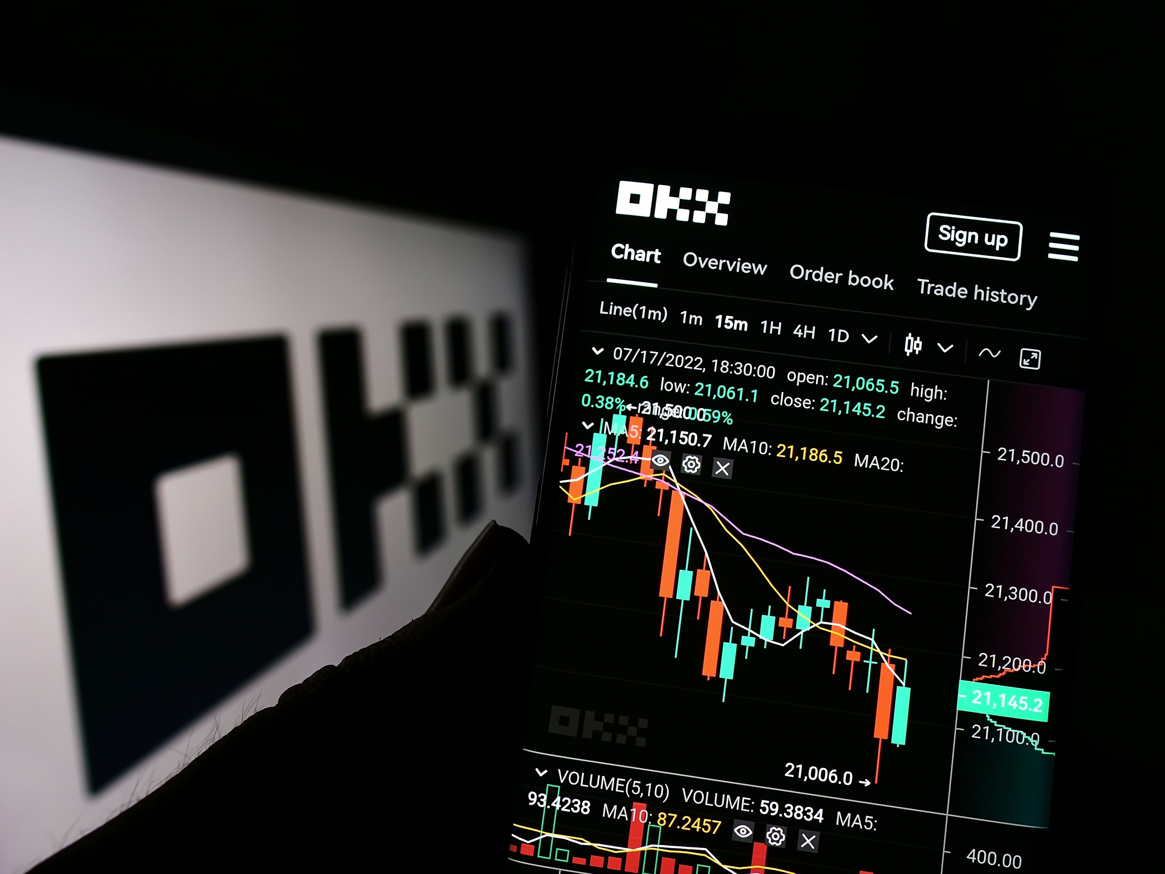 OKX, one of the world’s largest cryptocurrency exchanges, moved its headquarters to the US this year. Photo: Shutterstock