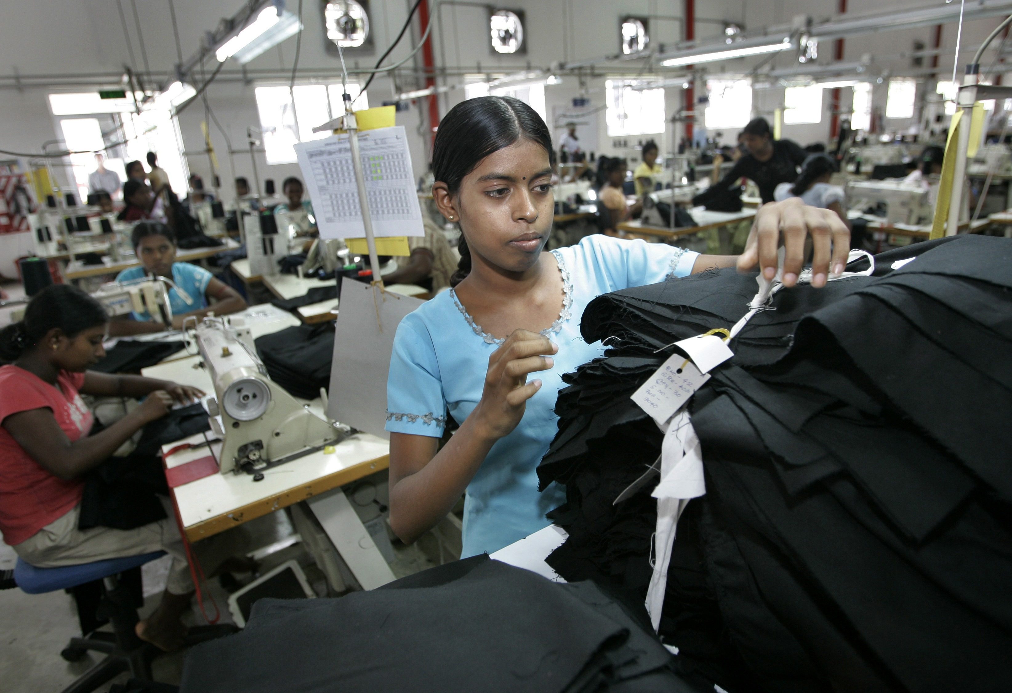 A factory closure in Sri Lanka has blindsided 1,400 workers. Photo: AP