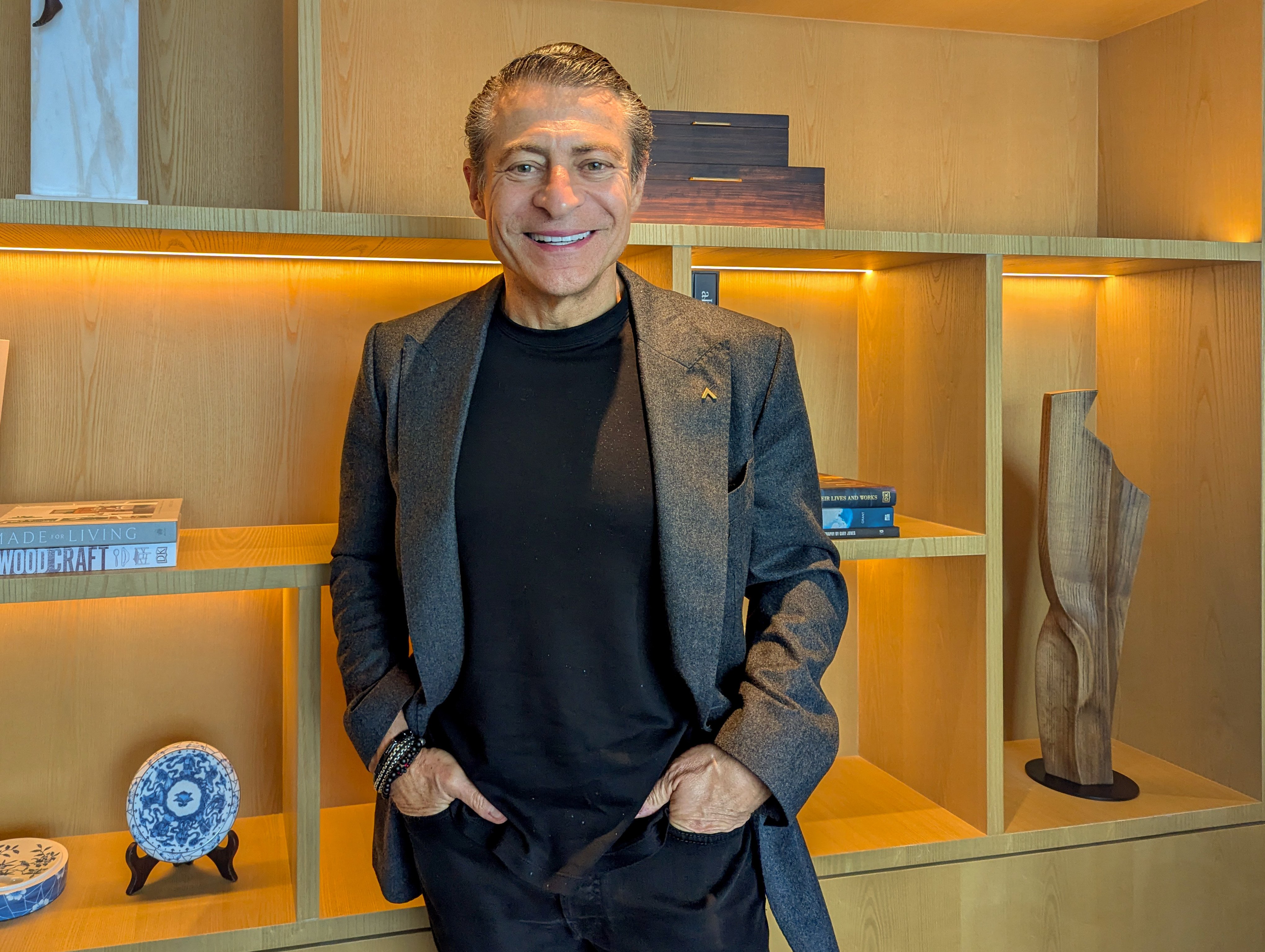 XPrize Foundation founder Peter Diamandis poses at the Four Seasons while attending the UBS Asia Investment Conference on May 28. Photo: Matt Haldane