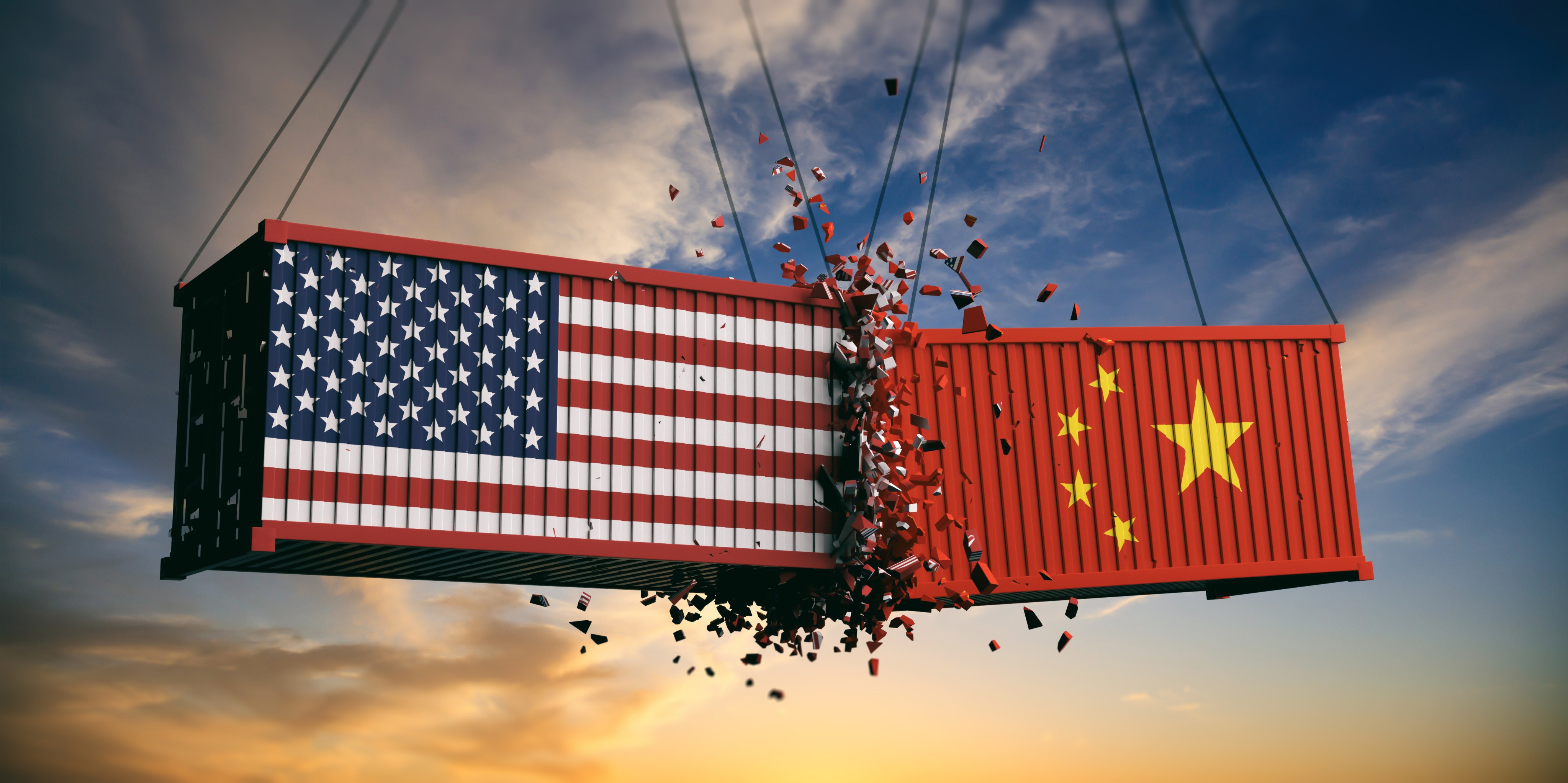 Analysts say the trade clash between the US and China is expanding into more difficult areas of their economic relationship. Image: Shutterstock