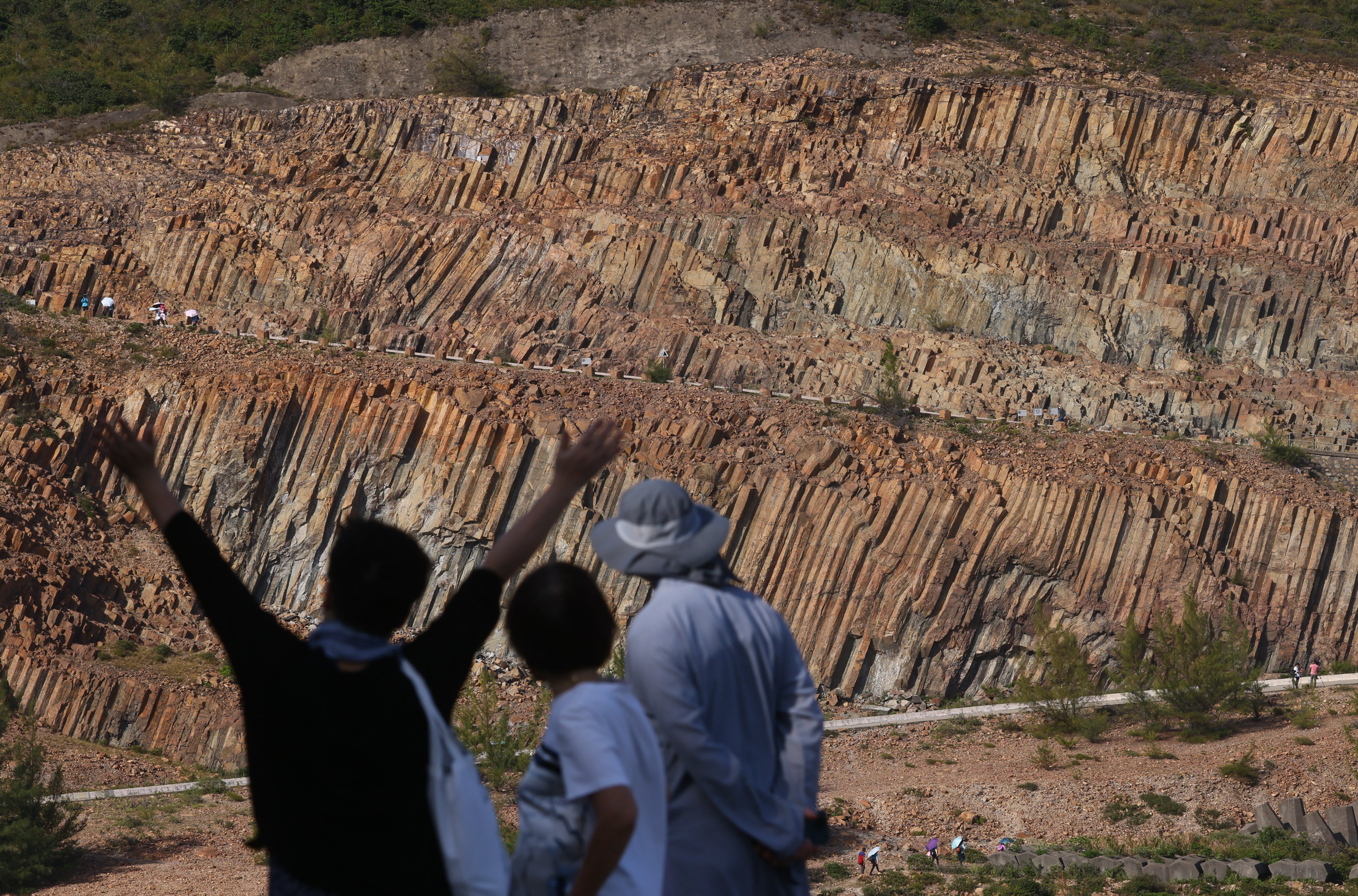 The campaign also includes boat tours to the Sai Kung volcanic rock region for non-local visitors. Photo: Dickson Lee