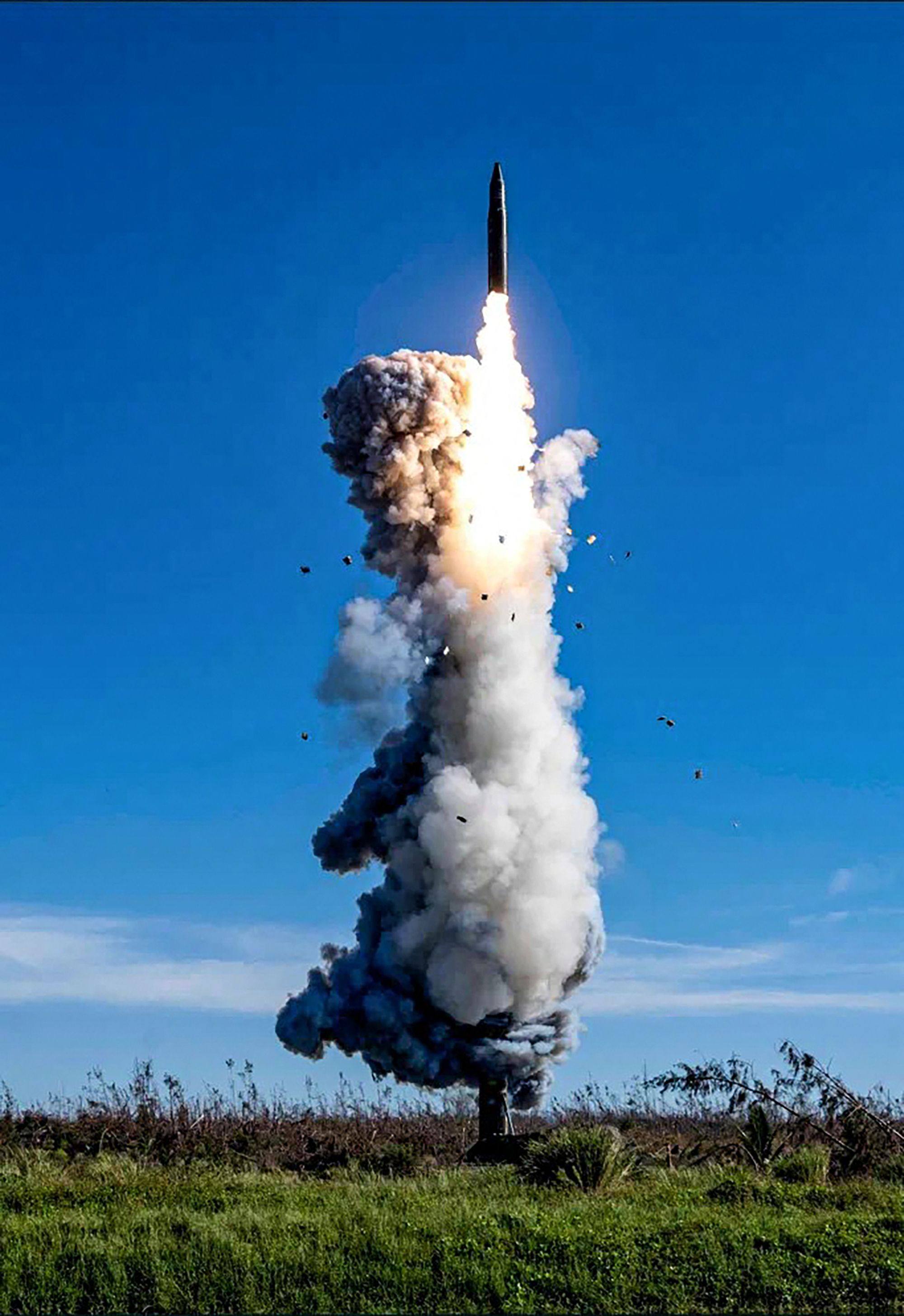 The Chinese People’s Liberation Army Rocket Force launches an intercontinental ballistic missile carrying a dummy warhead into the Pacific Ocean, at an undisclosed location, in September 2024. Photo: Chinese People’s Liberation Army News and Communication Centre / AFP The Chinese People’s Liberation Army Rocket Force launches an intercontinental ballistic missile carrying a dummy warhead into the Pacific Ocean, at an undisclosed location, in September 2024. Photo: Chinese People’s Liberation Army News and Communication Centre / AFP