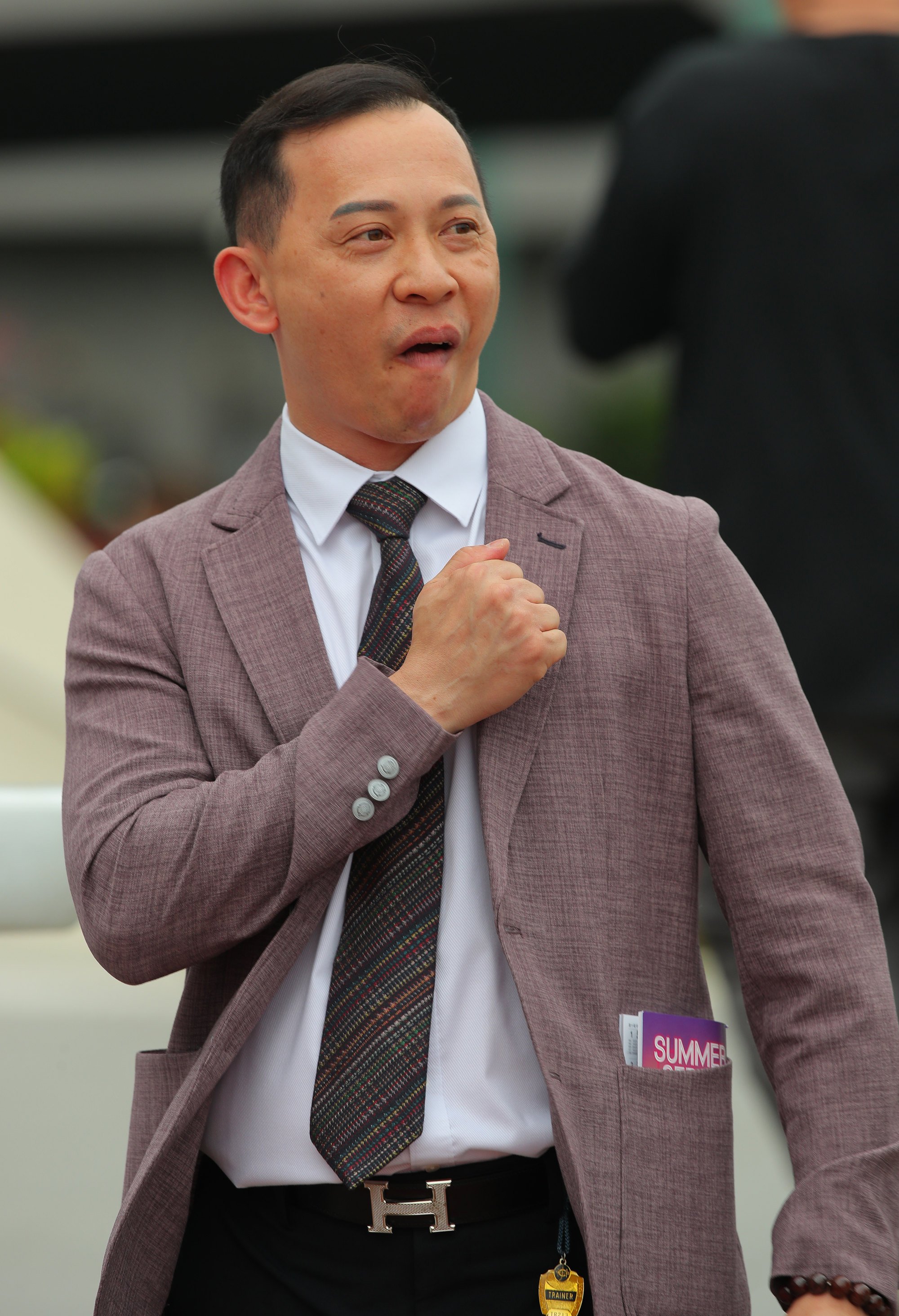 It was all smiles for Cody Mo after his first Group race win. It was all smiles for Cody Mo after his first Group race win.