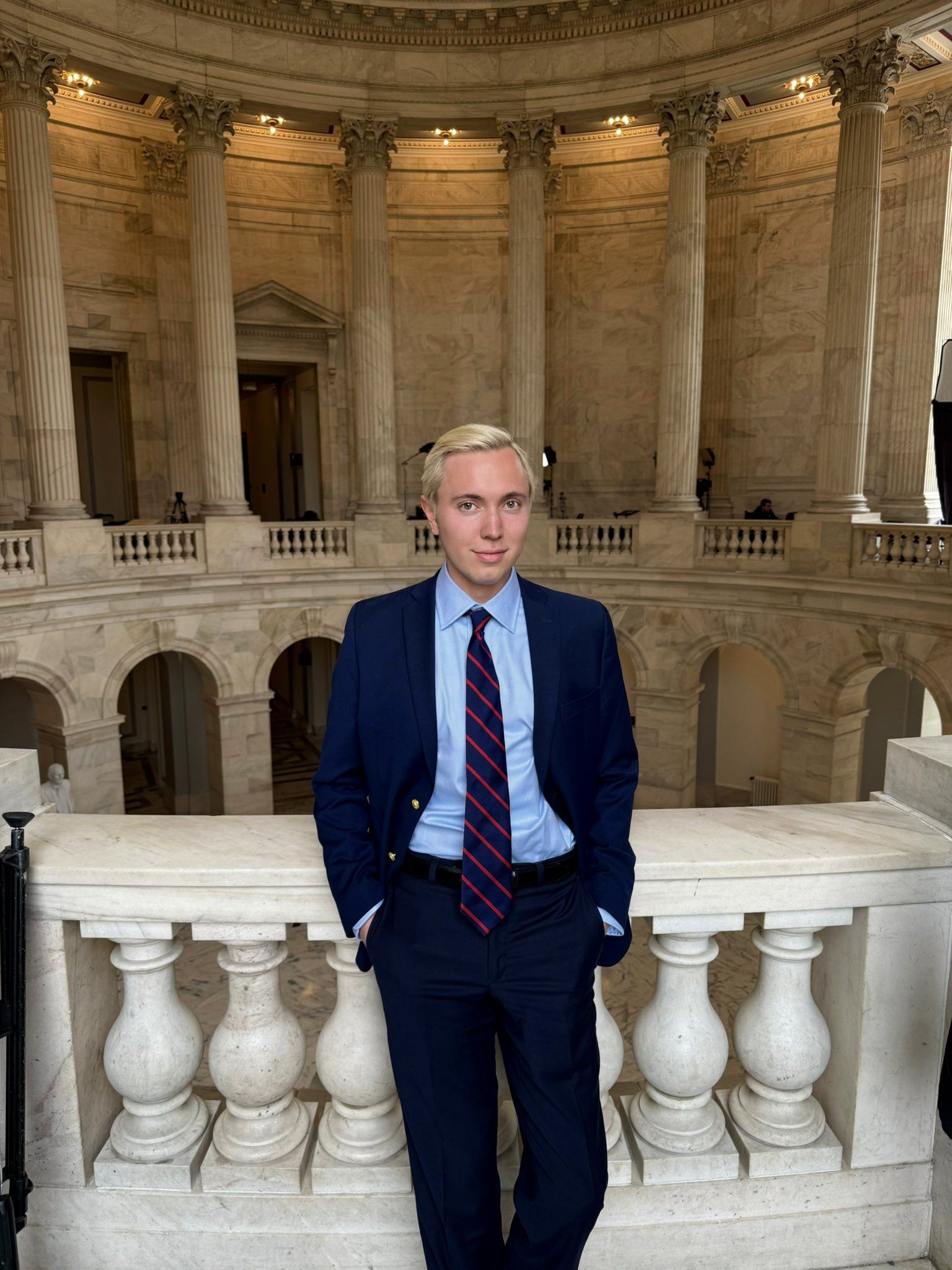 Meet Link Lauren, aka “Maga Malfoy”, the TikTok influencer who went viral for fawning over Karoline Leavitt, and previously worked for Robert F. Kennedy Jr. Photo: @itslinklauren/X