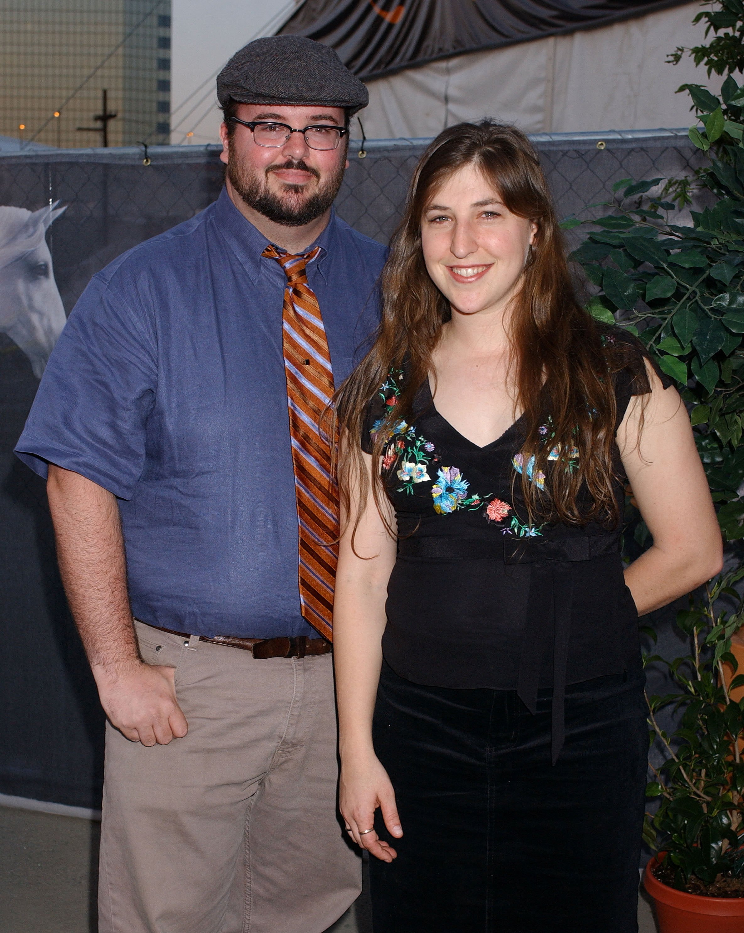 Meet The Big Bang Theory star Mayim Bialik’s ex-husband Michael Stone, with whom she shares two sons. Photo: Getty Images