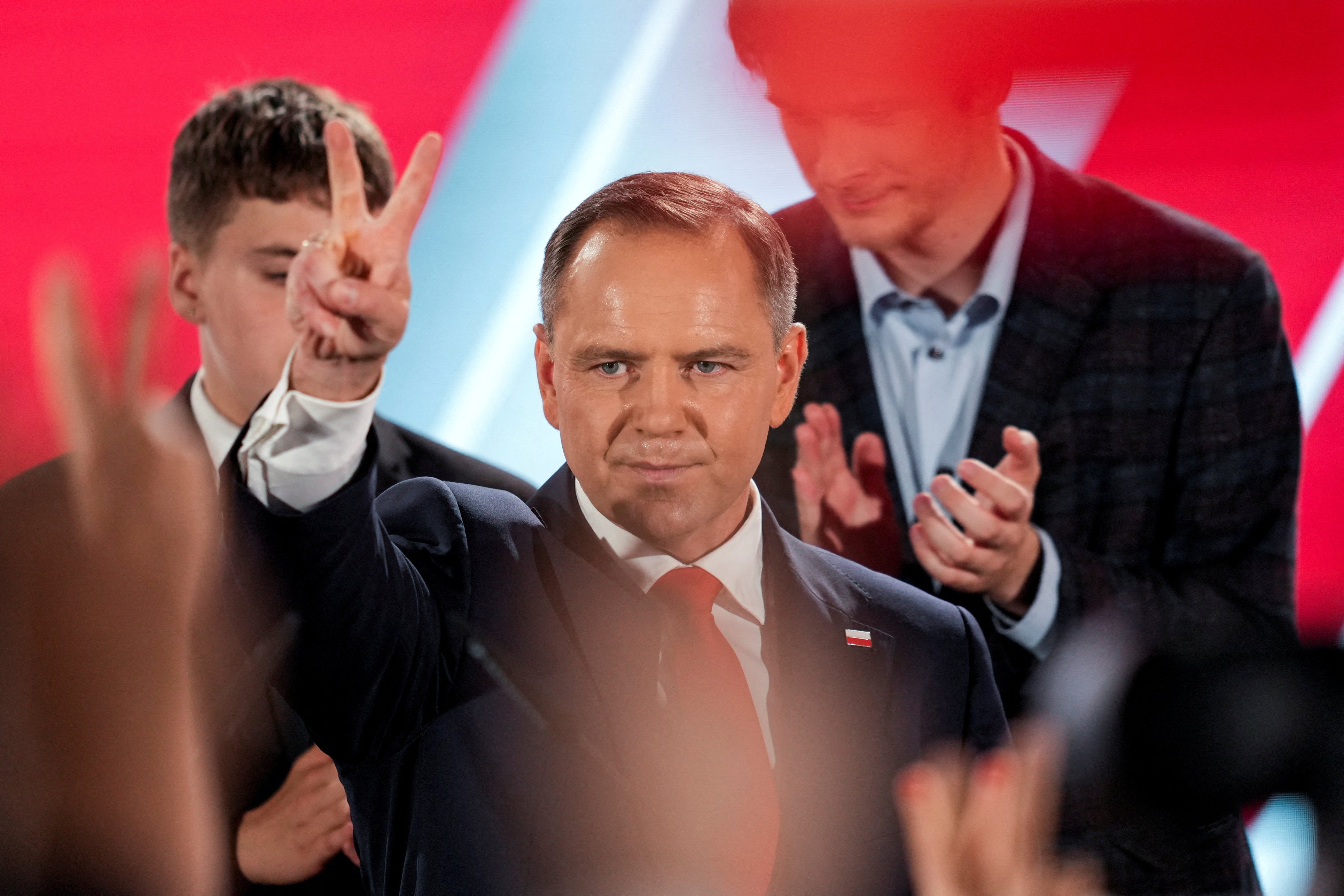 Karol Nawrocki won Sunday’s presidential run-off. Photo: Reuters
