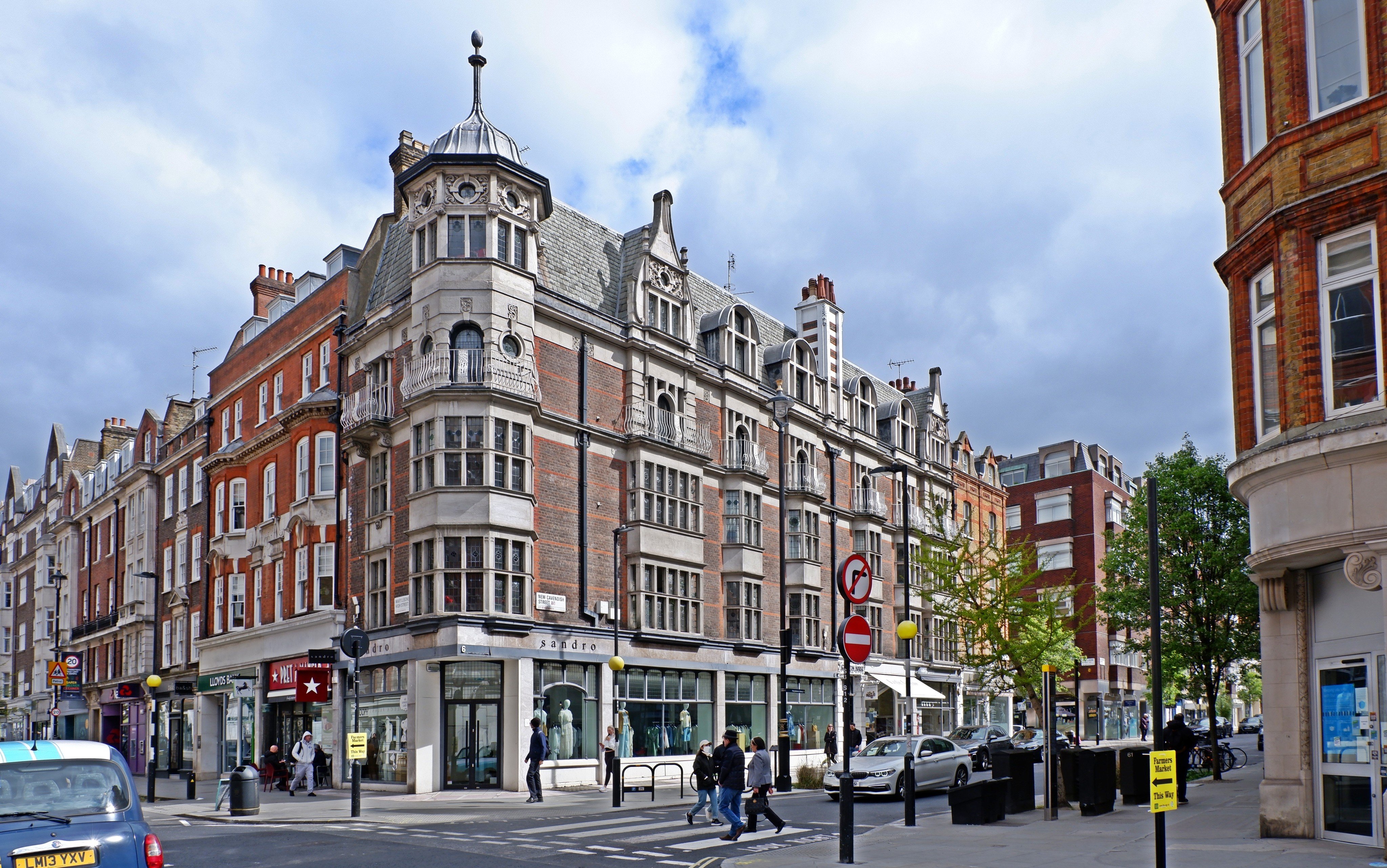 Marylebone High Street, London: Photo: Shutterstock