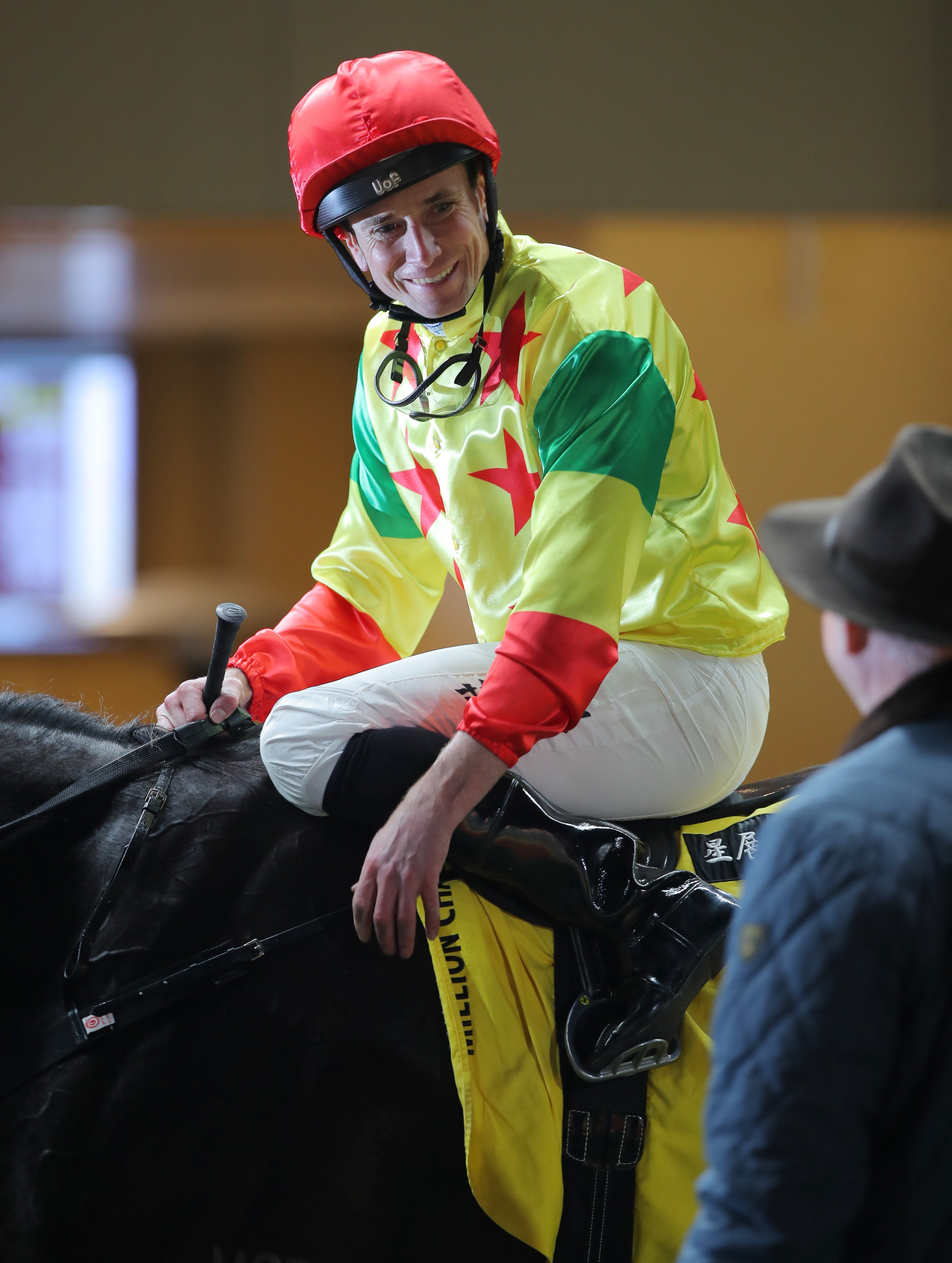 Ryan Moore won the Prix du Jockey Club at Chantilly on Sunday. Photos: Kenneth Chan