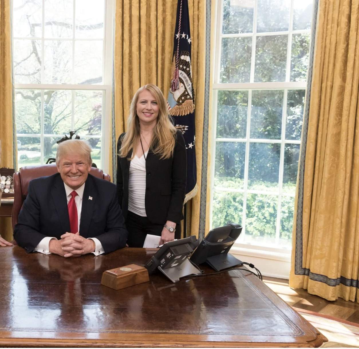 Meet Tami Radabaugh, the Fox News alum who made headlines, pictured with Donald Trump. Photo: tamiradabaugh.com