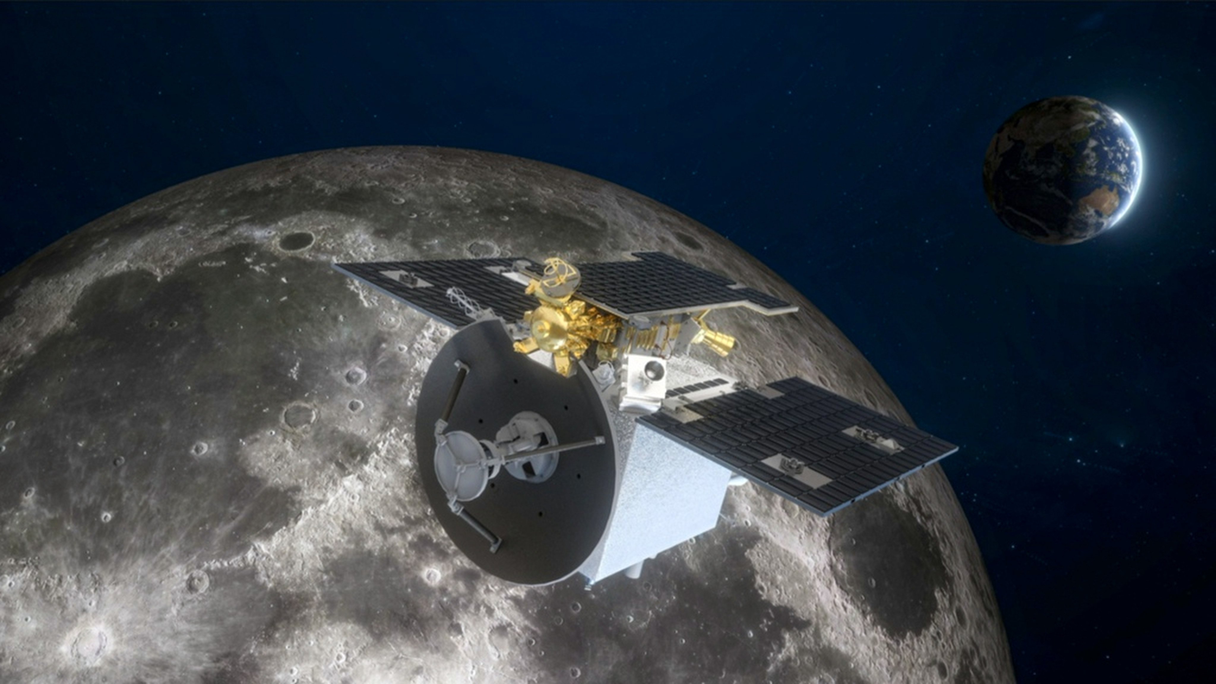 A rendering of a Tiandu test satellite. Photo: Deep Space Exploration Laboratory