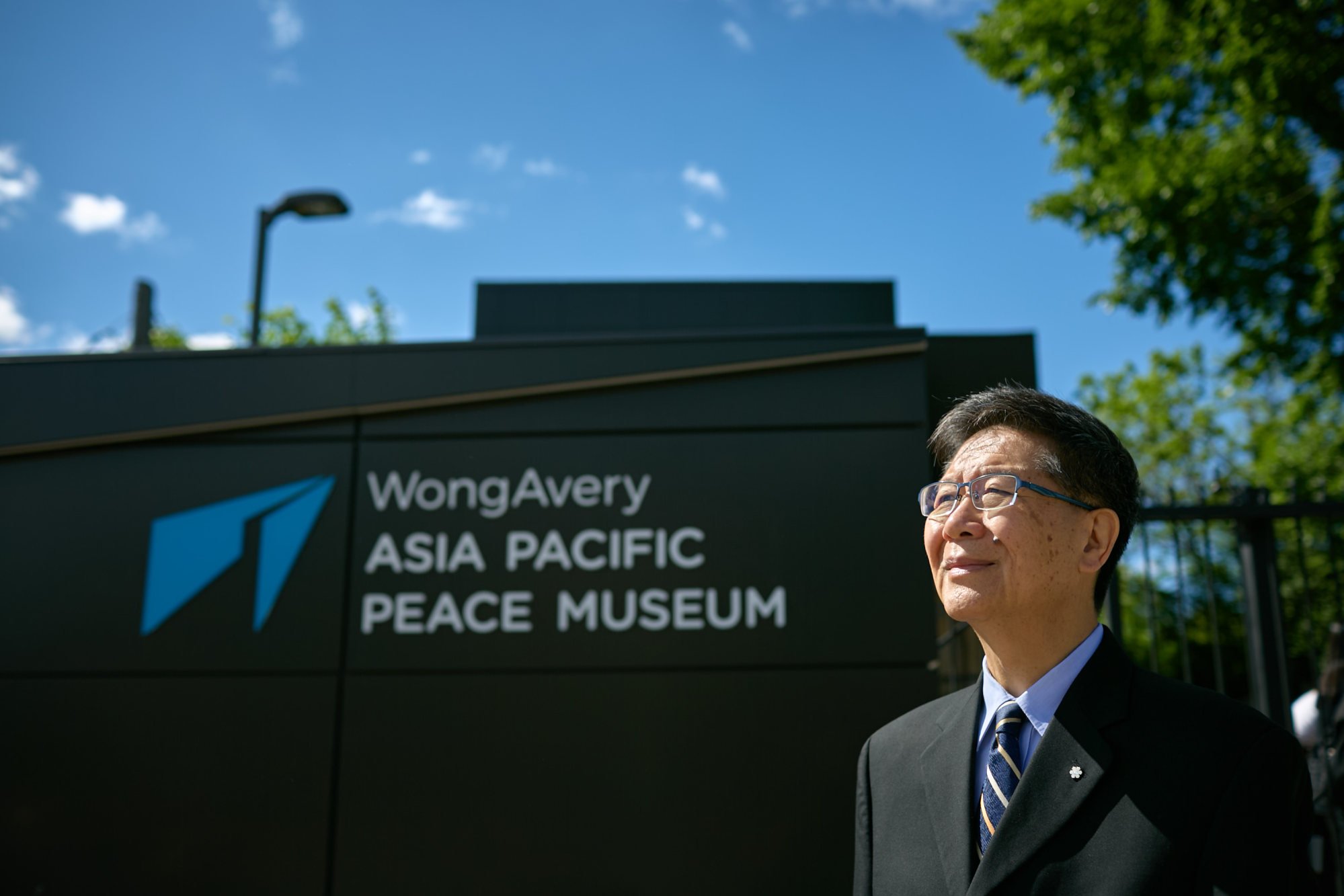 Joseph Wong, founder of the Asia Pacific Peace Museum, stands outside the property in Toronto. Photo: Asia Pacific Peace Museum Joseph Wong, founder of the Asia Pacific Peace Museum, stands outside the property in Toronto. Photo: Asia Pacific Peace Museum
