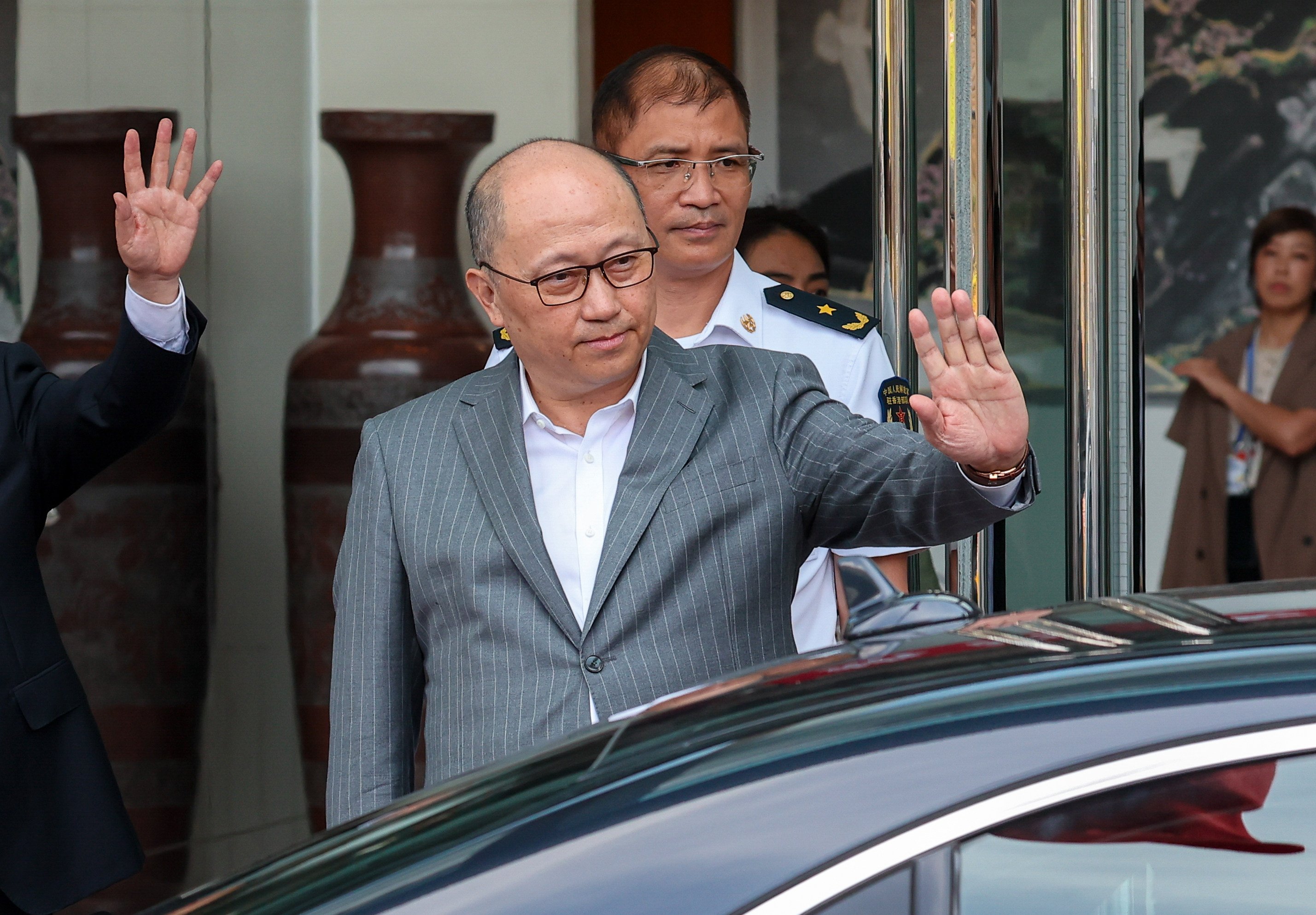 Zheng Yanxiong, former director of Beijing’s liaison office in Hong Kong, has returned to the nation’s capital, according to a source. Photo: Edmond So