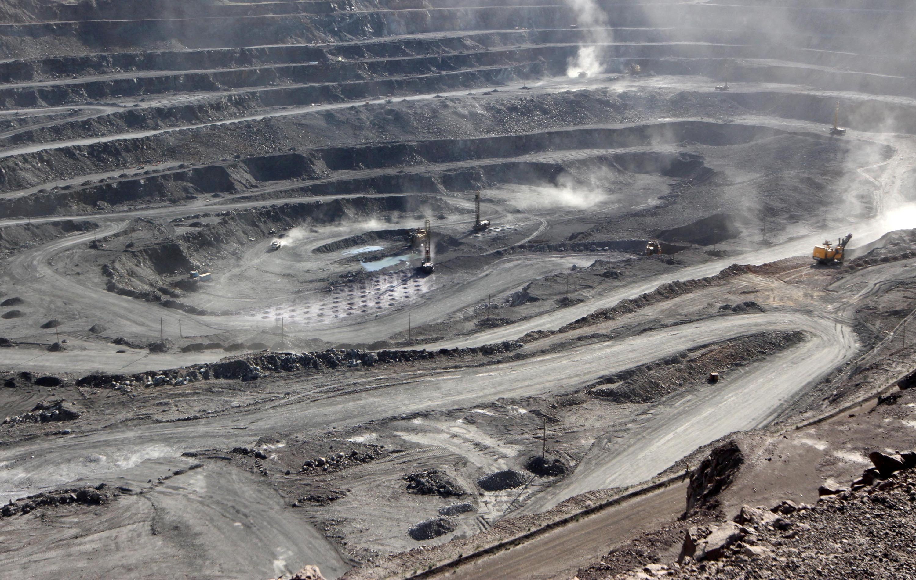 The Bayan Obo rare earth mine in North China’s Inner Mongolia autonomous region. Photo: Reuters