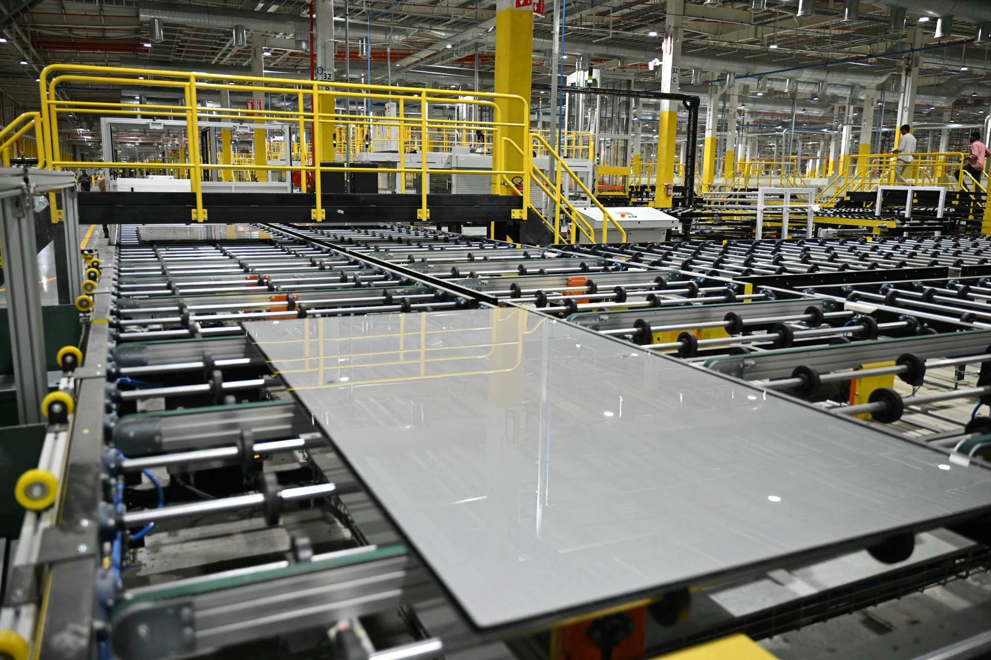 A solar panel at a plant in Sriperumbudur, India. Solar generation capacity is likely to exceed coal in India by 2030, according to a Moody’s report. Photo: AFP A solar panel at a plant in Sriperumbudur, India. Solar generation capacity is likely to exceed coal in India by 2030, according to a Moody’s report. Photo: AFP
