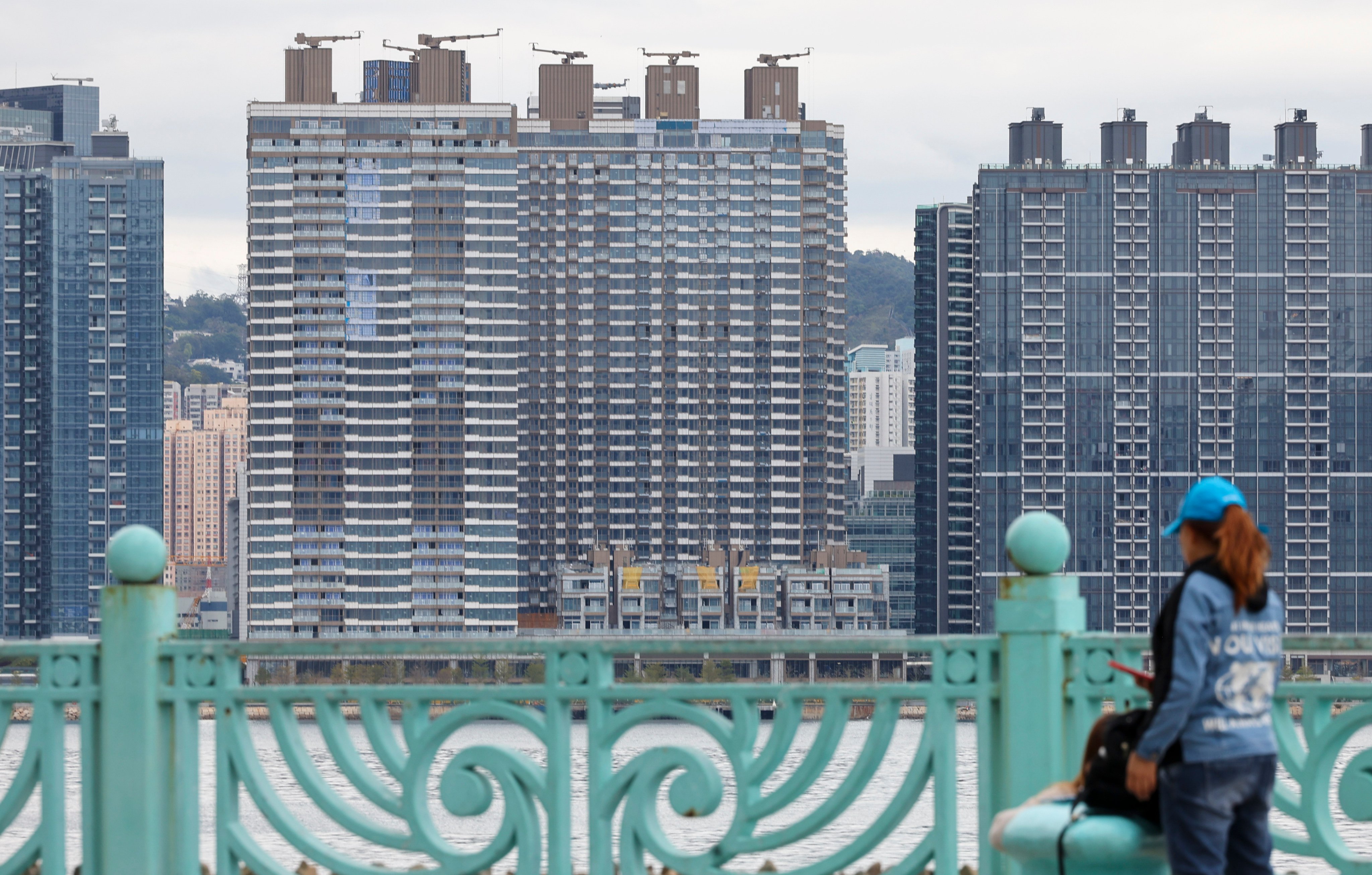 A view of the Pano Harbour project by China Resources Land (Overseas) and Poly Property, in Hong Kong’s Kai Tak area, on February 23, 2025. Photo: Edmond So