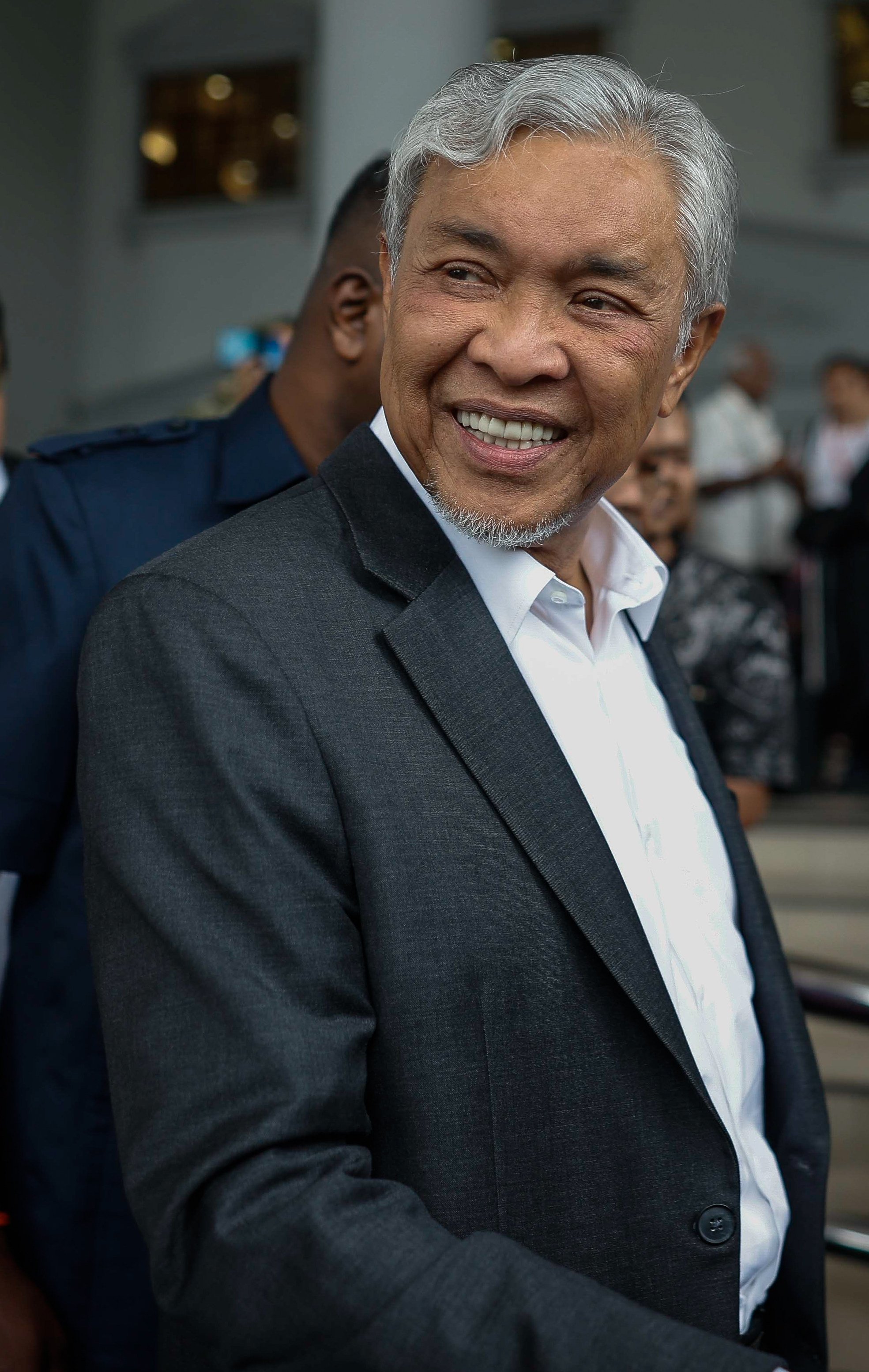 Malaysian Deputy Prime Minister Ahmad Zahid Hamidi leaves the High Court after the court dismissed 47 corruption charges against him in September 2023. Photo: Bernama/dpa Malaysian Deputy Prime Minister Ahmad Zahid Hamidi leaves the High Court after the court dismissed 47 corruption charges against him in September 2023. Photo: Bernama/dpa