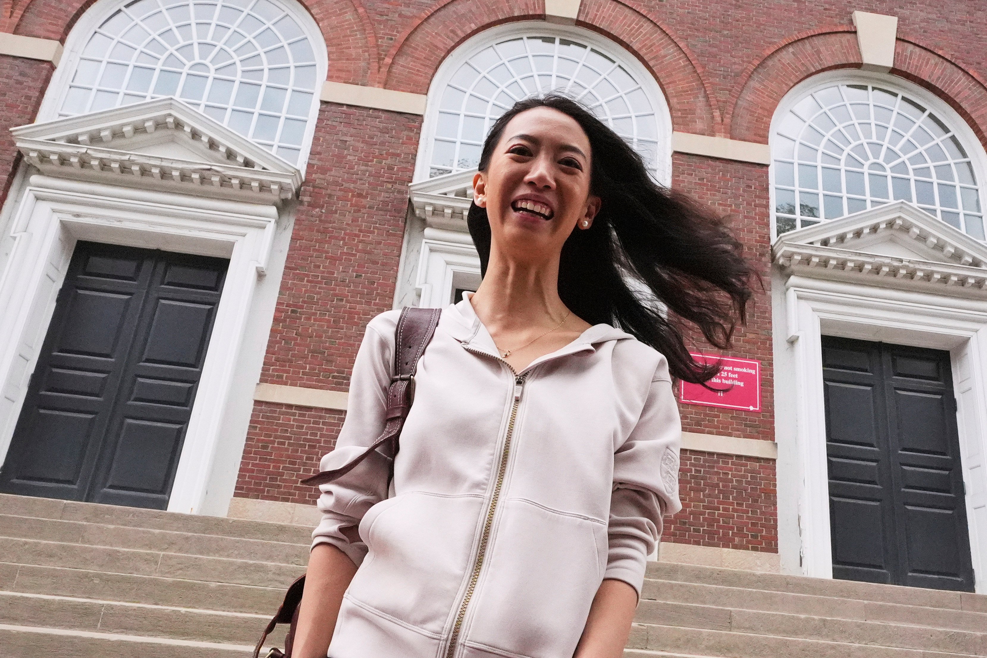 A speech by Yurong “Luanna” Jiang, the first Chinese woman chosen as Harvard University’s student commencement speaker, has raised questions about a lack of access to elite schools for many ordinary students. Photo: AP