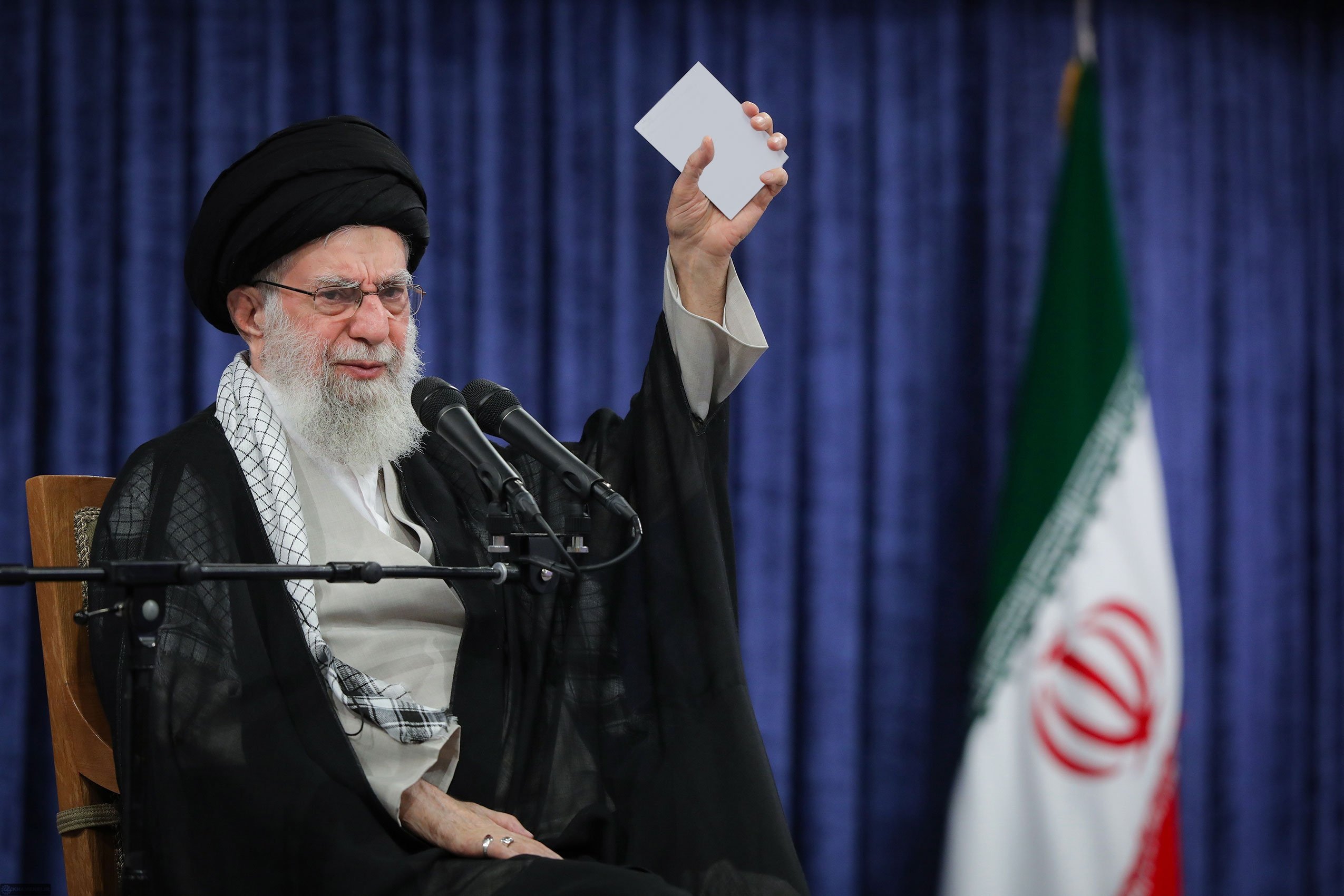 Iranian Supreme leader Ayatollah Ali Khamenei. Photo: Office of the Iranian Supreme Leader via EPA-EFE