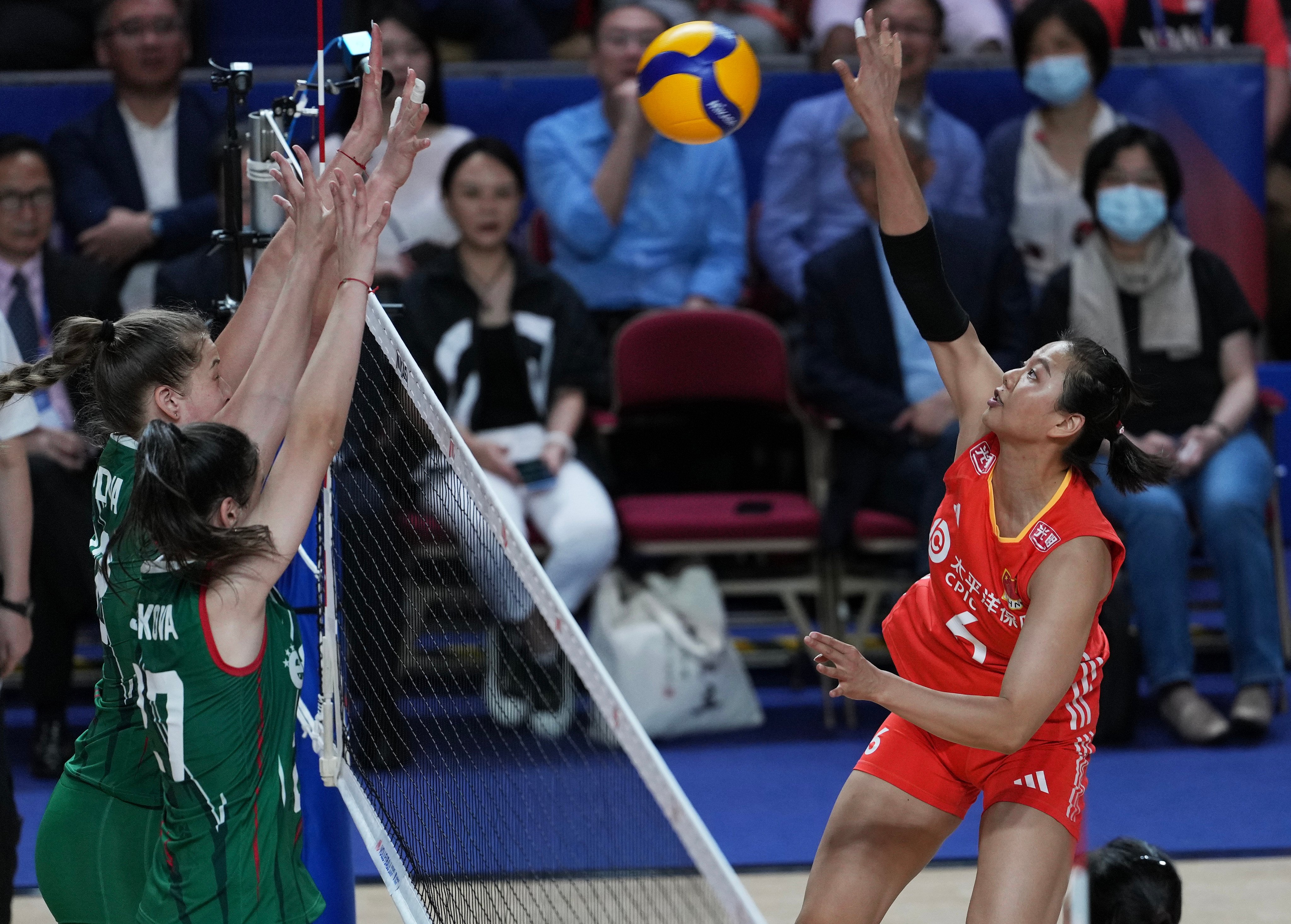 China captain Gong Xiangyu will lead her team into the Volleyball Nations League this week. Photo: Elson Li